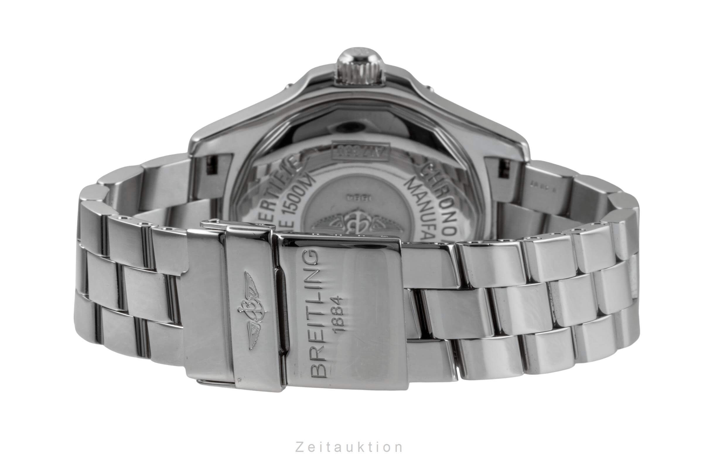 Breitling Superocean acciaio automatismo orologio da uomo A17360 LP: 5300EUR  [2502098]