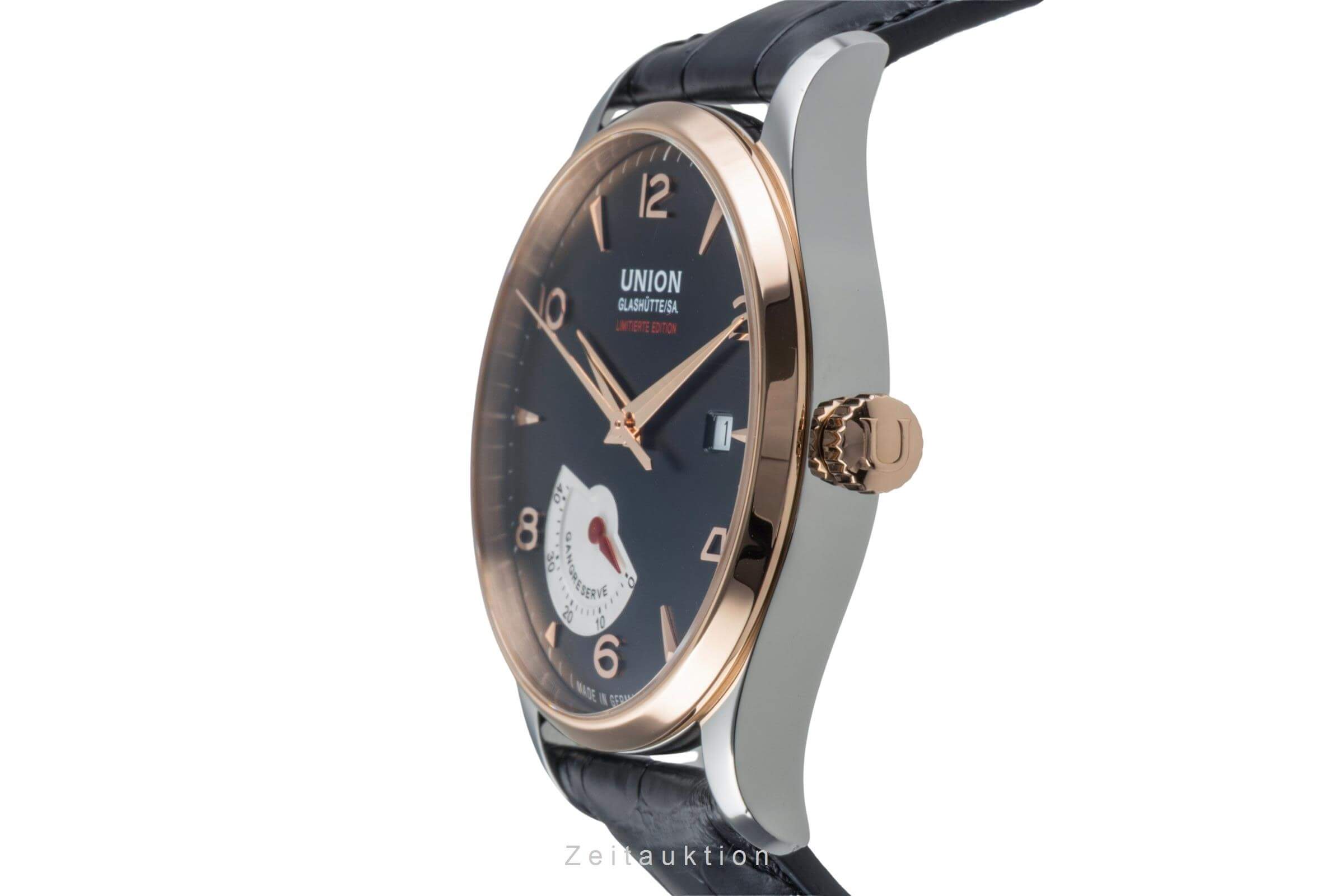 Union Glashütte Noramis acciaio / oro automatismo orologio da uomo D900.424.46.057.09 Limited  [2502101]