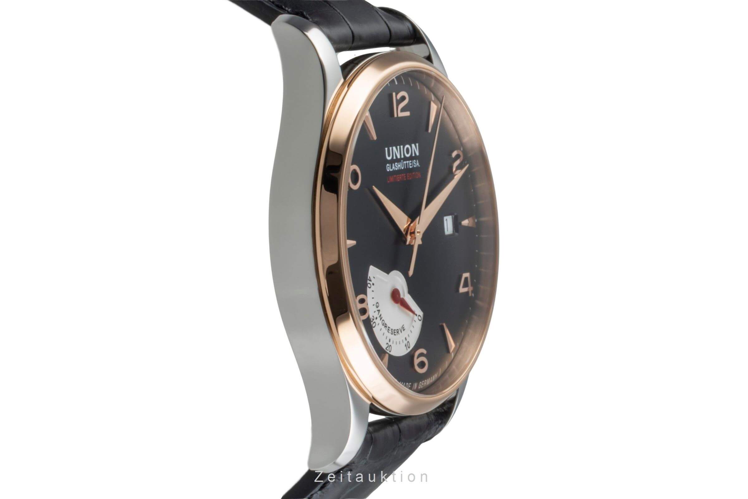 Union Glashütte Noramis acciaio / oro automatismo orologio da uomo D900.424.46.057.09 Limited  [2502101]