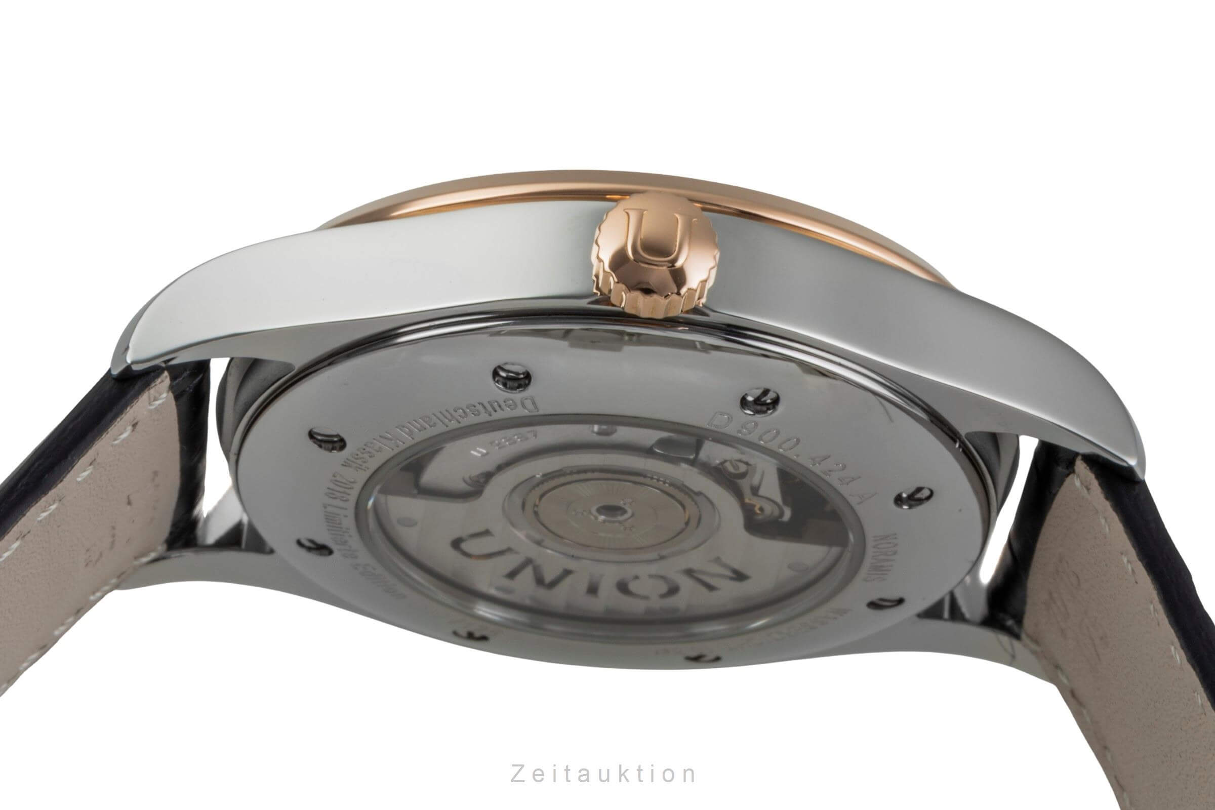 Union Glashütte Noramis acciaio / oro automatismo orologio da uomo D900.424.46.057.09 Limited  [2502101]