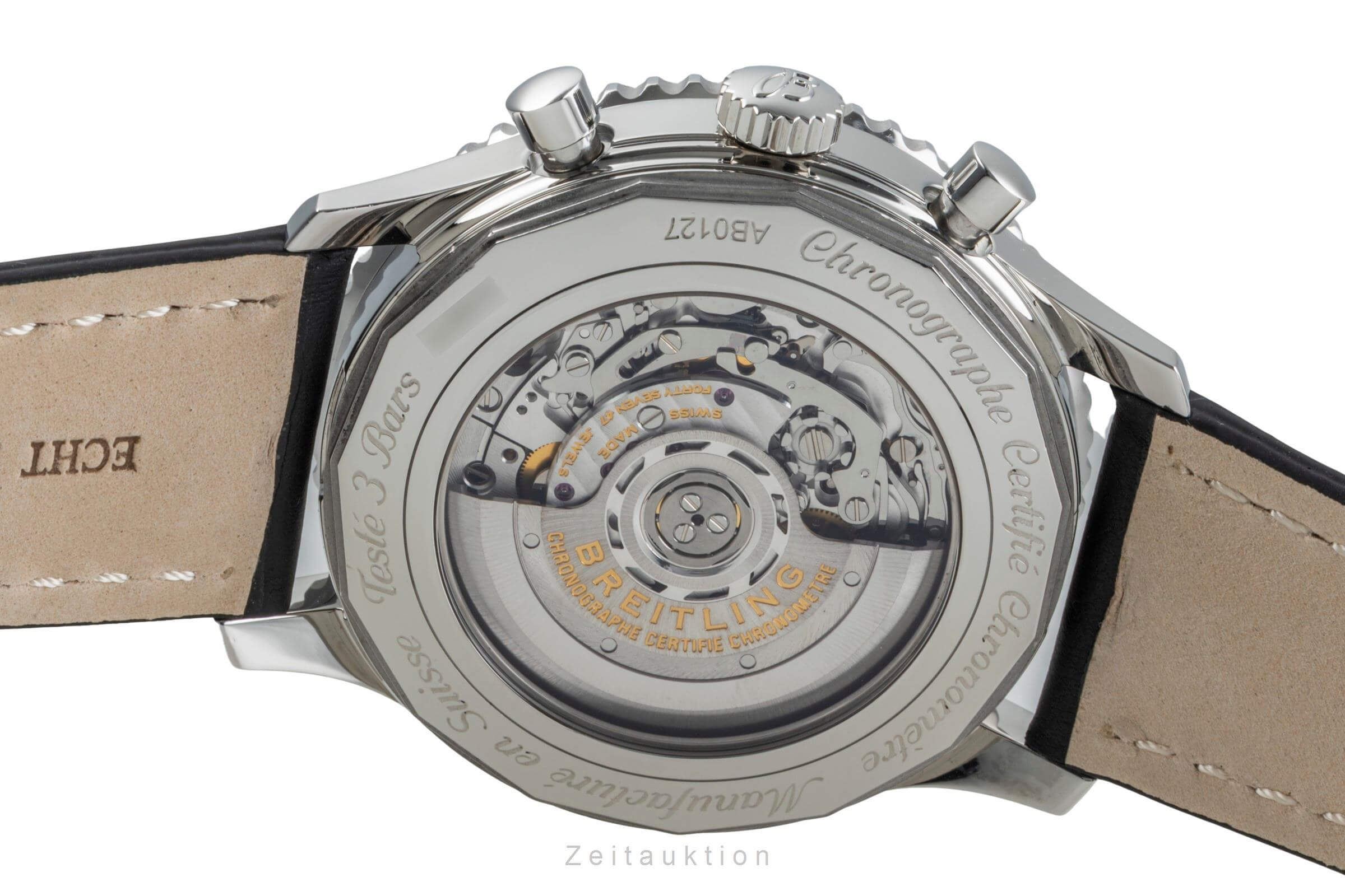 Breitling Navitimer 01 46 chronograph steel automatic men's watch AB012721/BD09 LP: 9150EUR  [2502102]