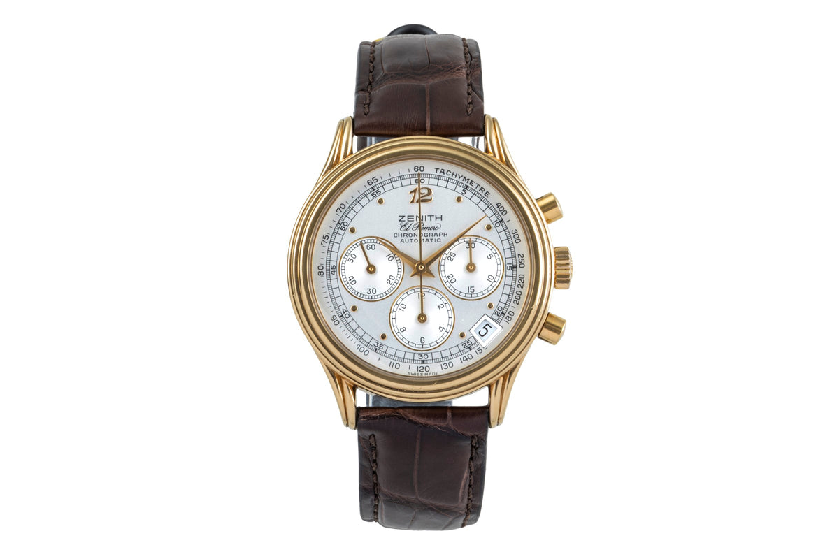 Zenith El Primero chronograph gilt-brass automatic men's watch 20.0260.400  [2502103]