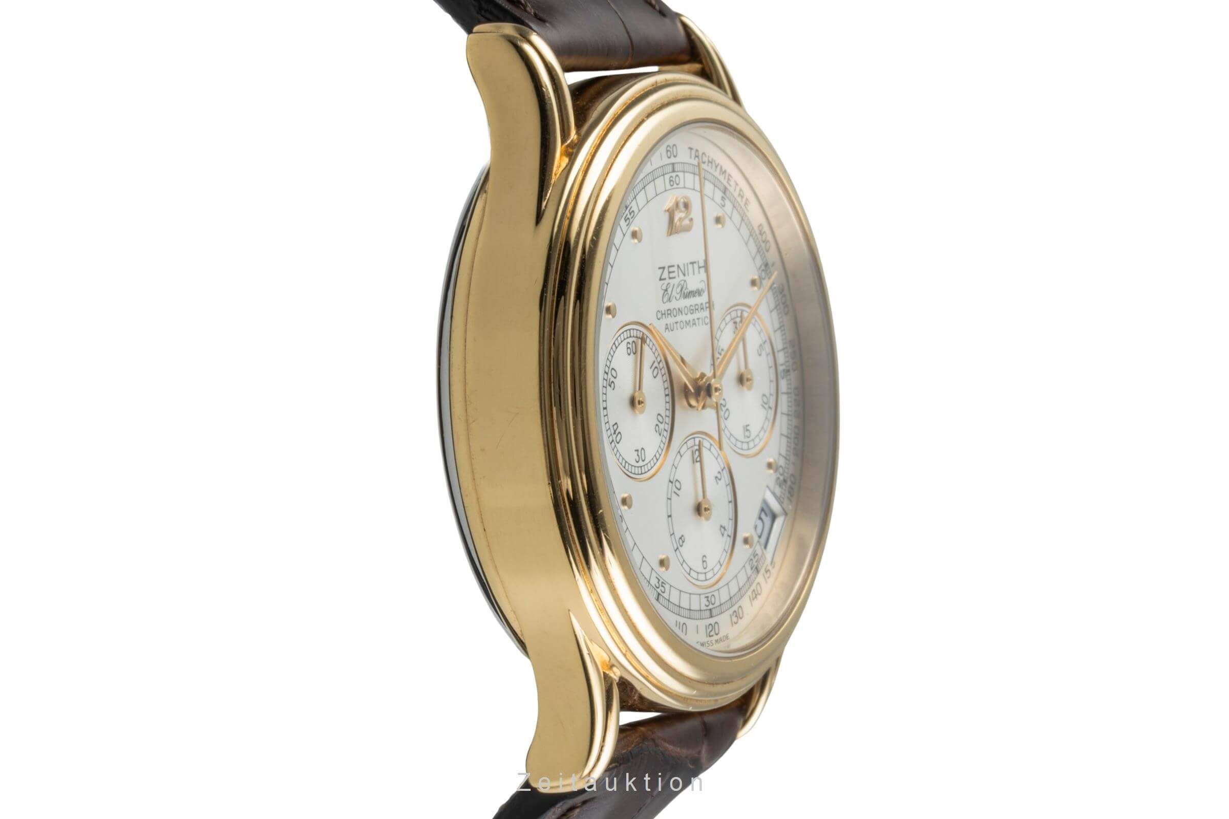 Zenith El Primero cronografo ottone dorato automatismo orologio da uomo 20.0260.400  [2502103]