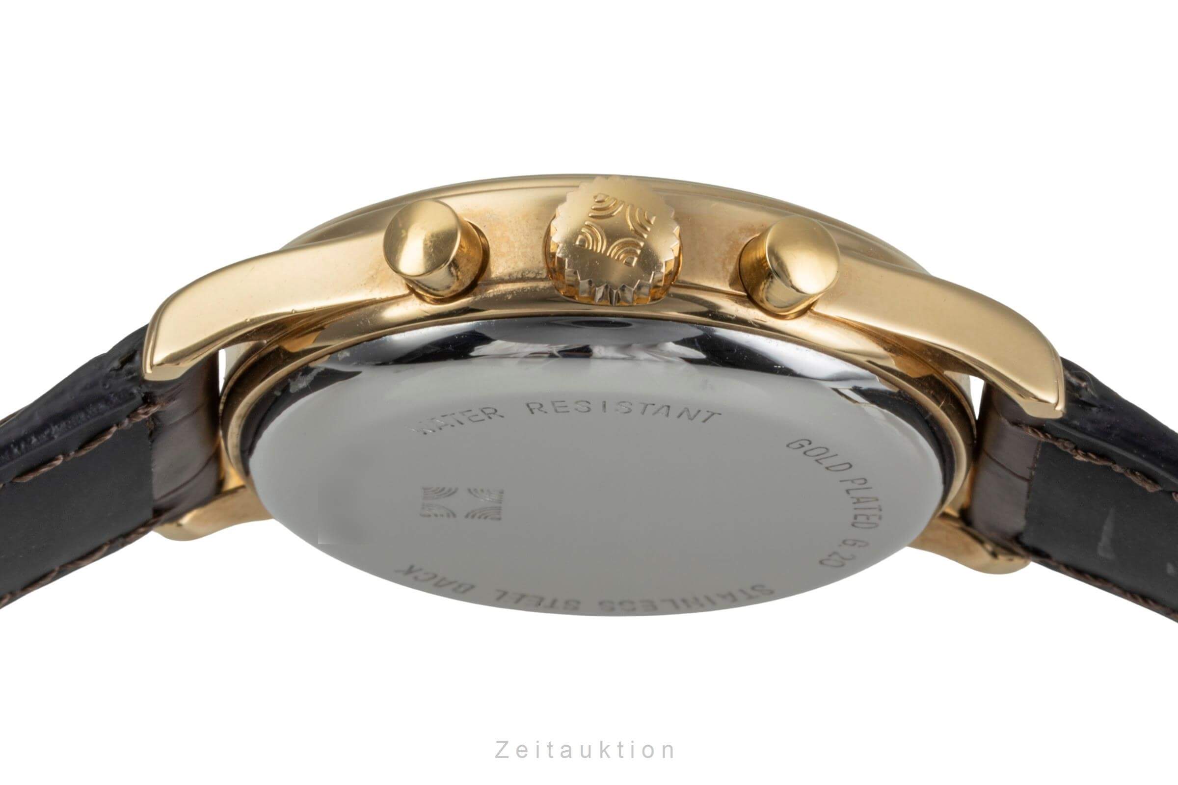 Zenith El Primero chronograph gilt-brass automatic Kal. 400 Ref