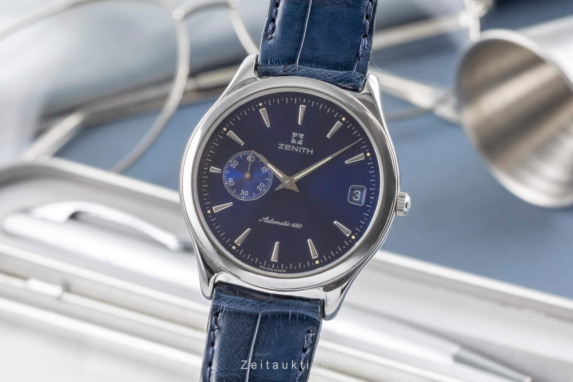 Zenith Elite steel automatic 680 2502104 - Main Image