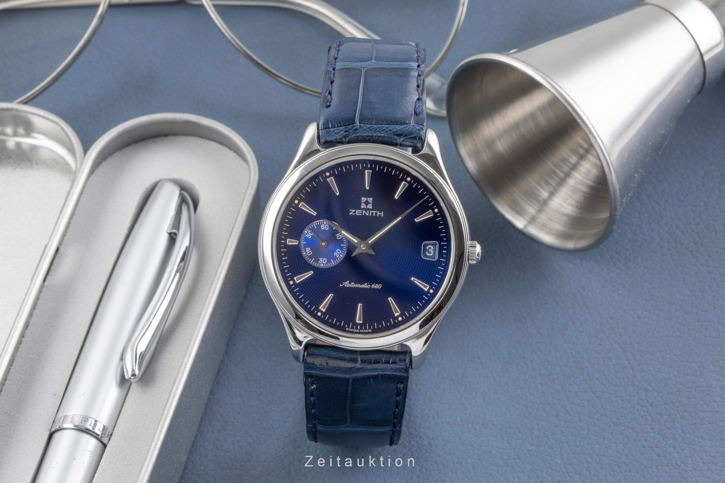 Zenith Elite acero automático reloj para caballeros 90/01.0040.680  [2502104]