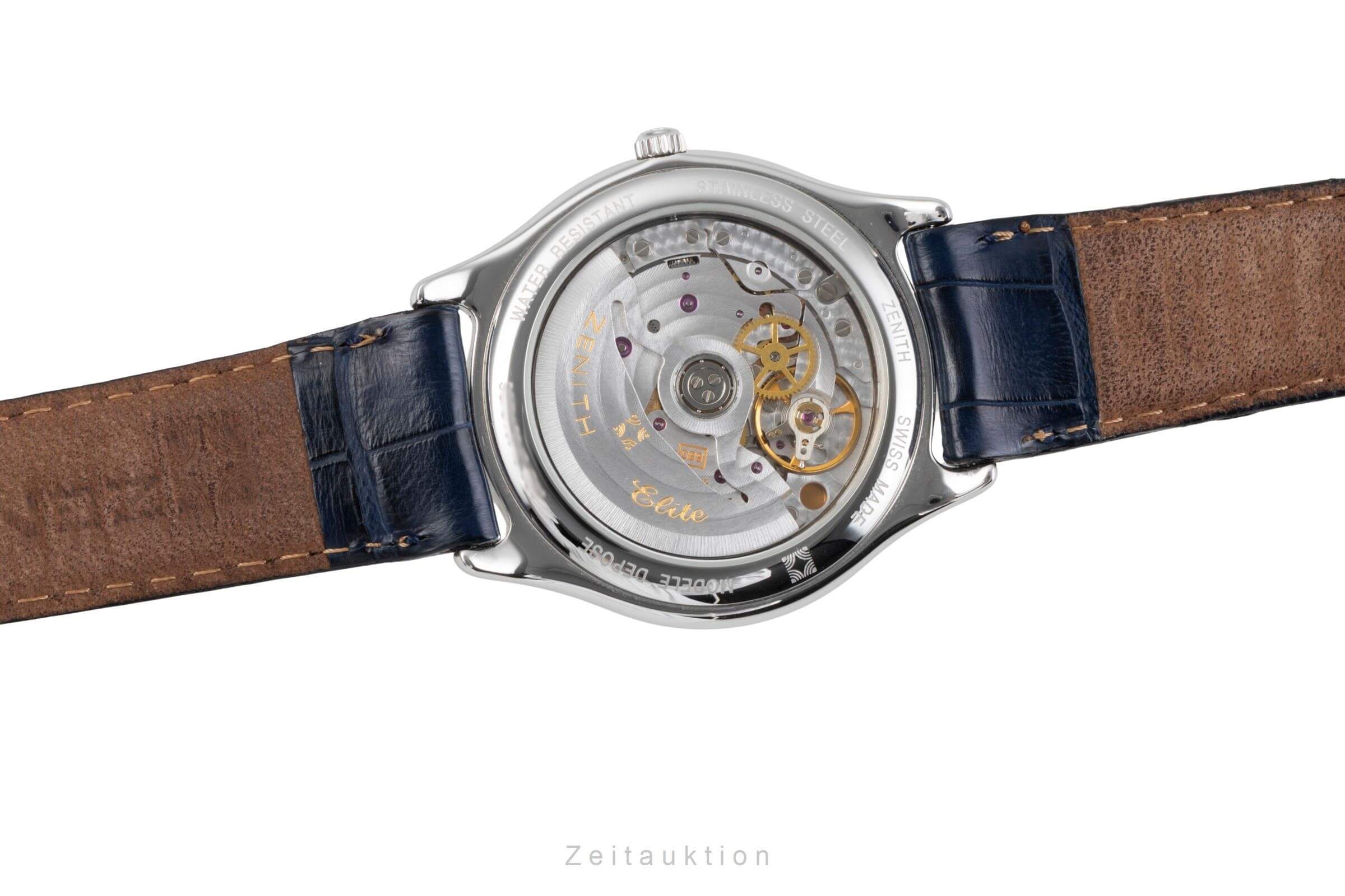 Zenith Elite acero automático reloj para caballeros 90/01.0040.680  [2502104]