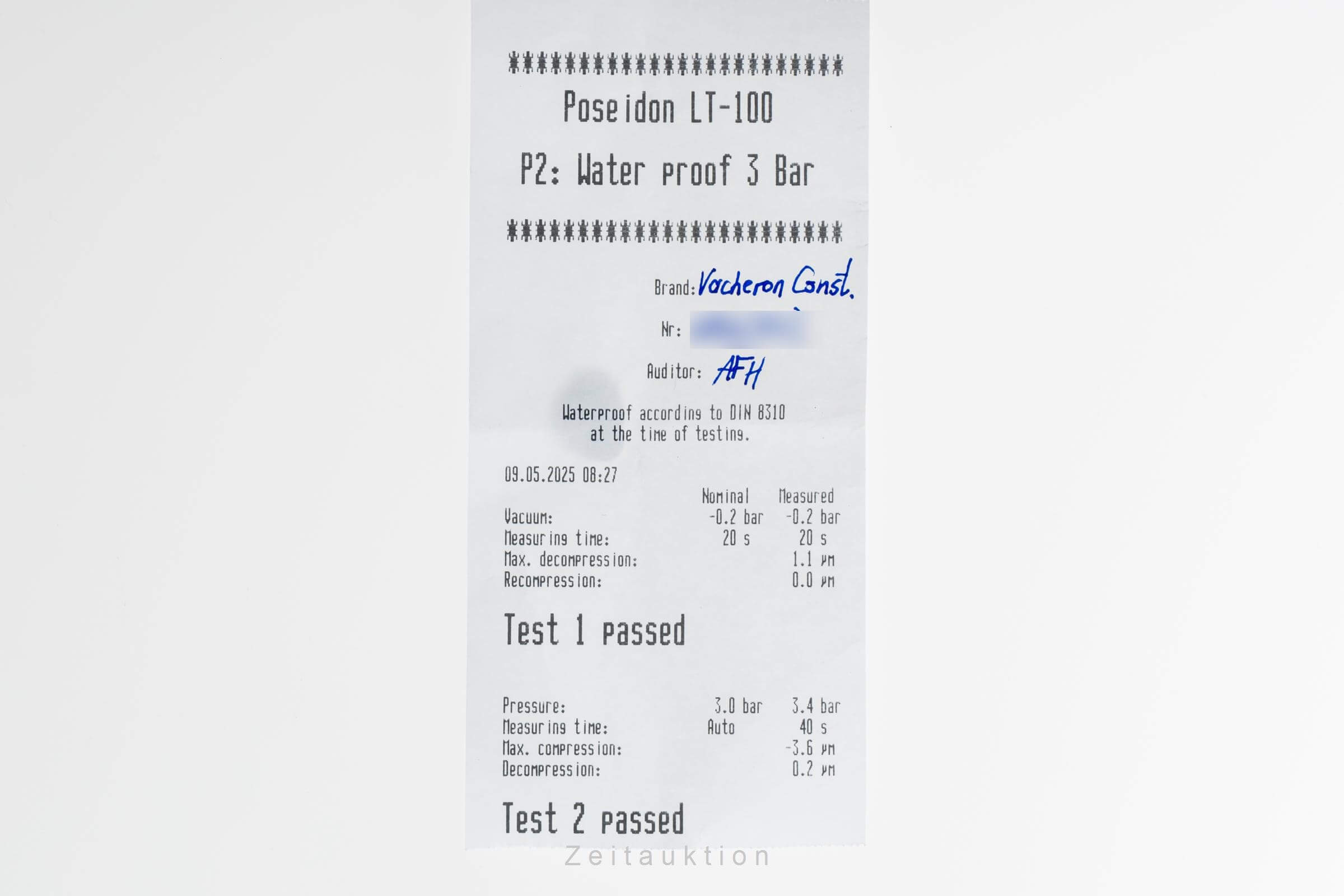 Vacheron & Constantin Patrimony 18 ct gold manual winding men's watch 92060  [2502112]