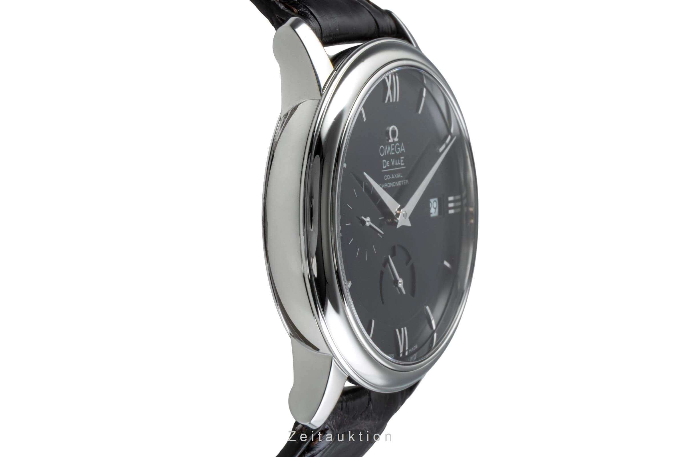 Omega De Ville acciaio automatismo orologio da uomo 424.13.40.21.01.001 LP: 6200EUR  [2502113]