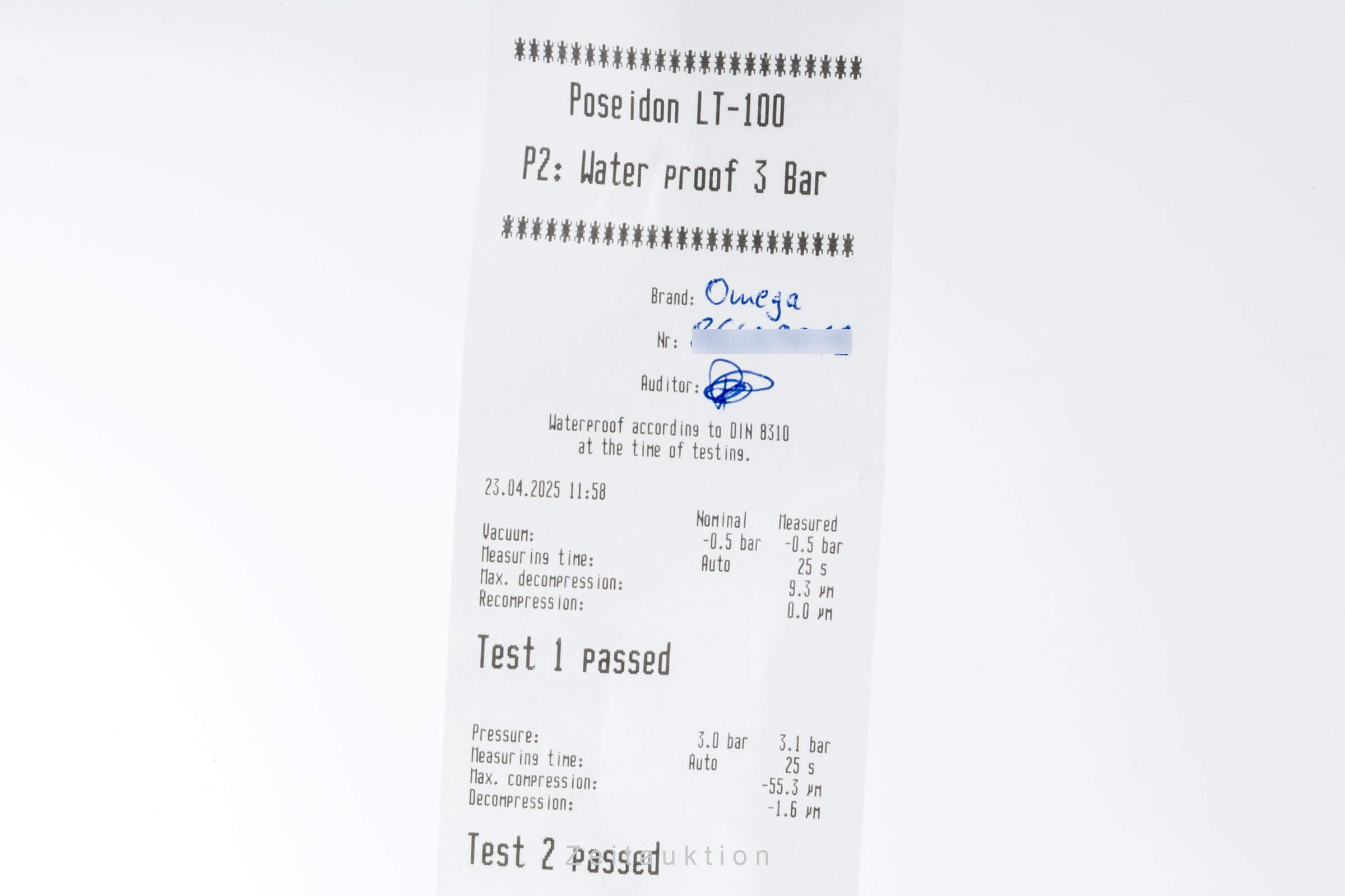 Omega De Ville acciaio automatismo orologio da uomo 424.13.40.21.01.001 LP: 6200EUR  [2502113]