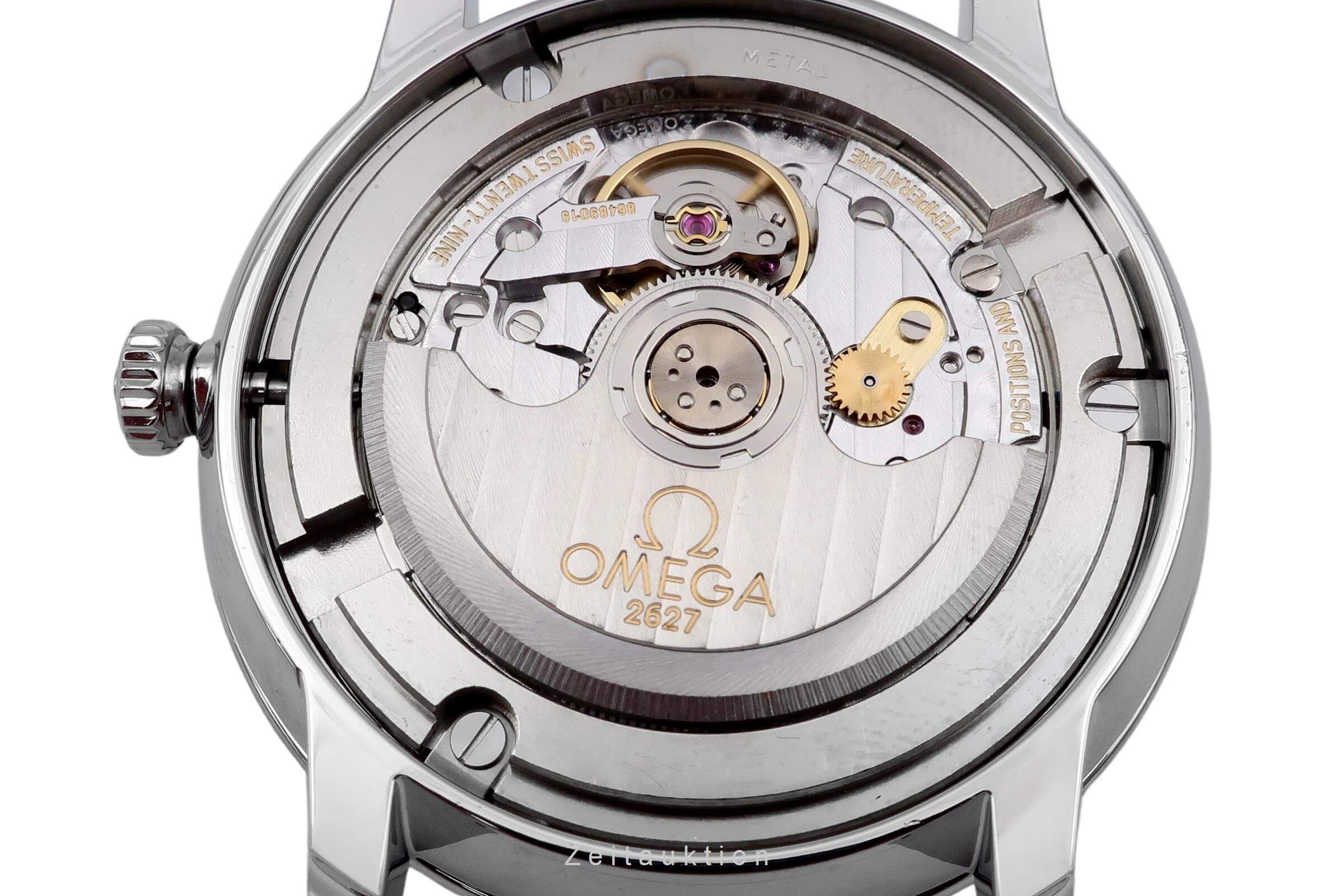 Omega De Ville acciaio automatismo orologio da uomo 424.13.40.21.01.001 LP: 6200EUR  [2502113]