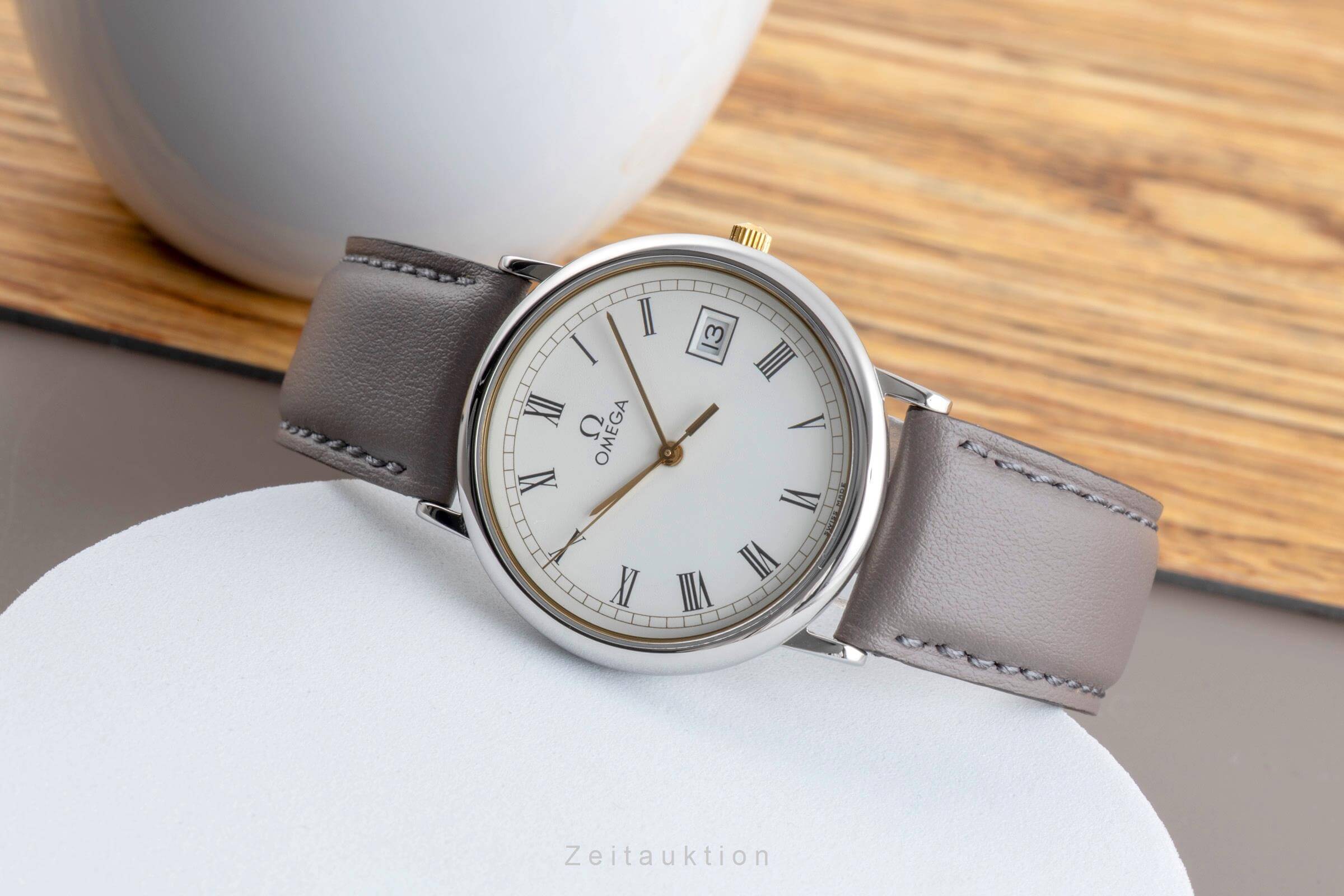 Omega De Ville acero cuarzo reloj para caballeros 196.0312.1  [2502115]