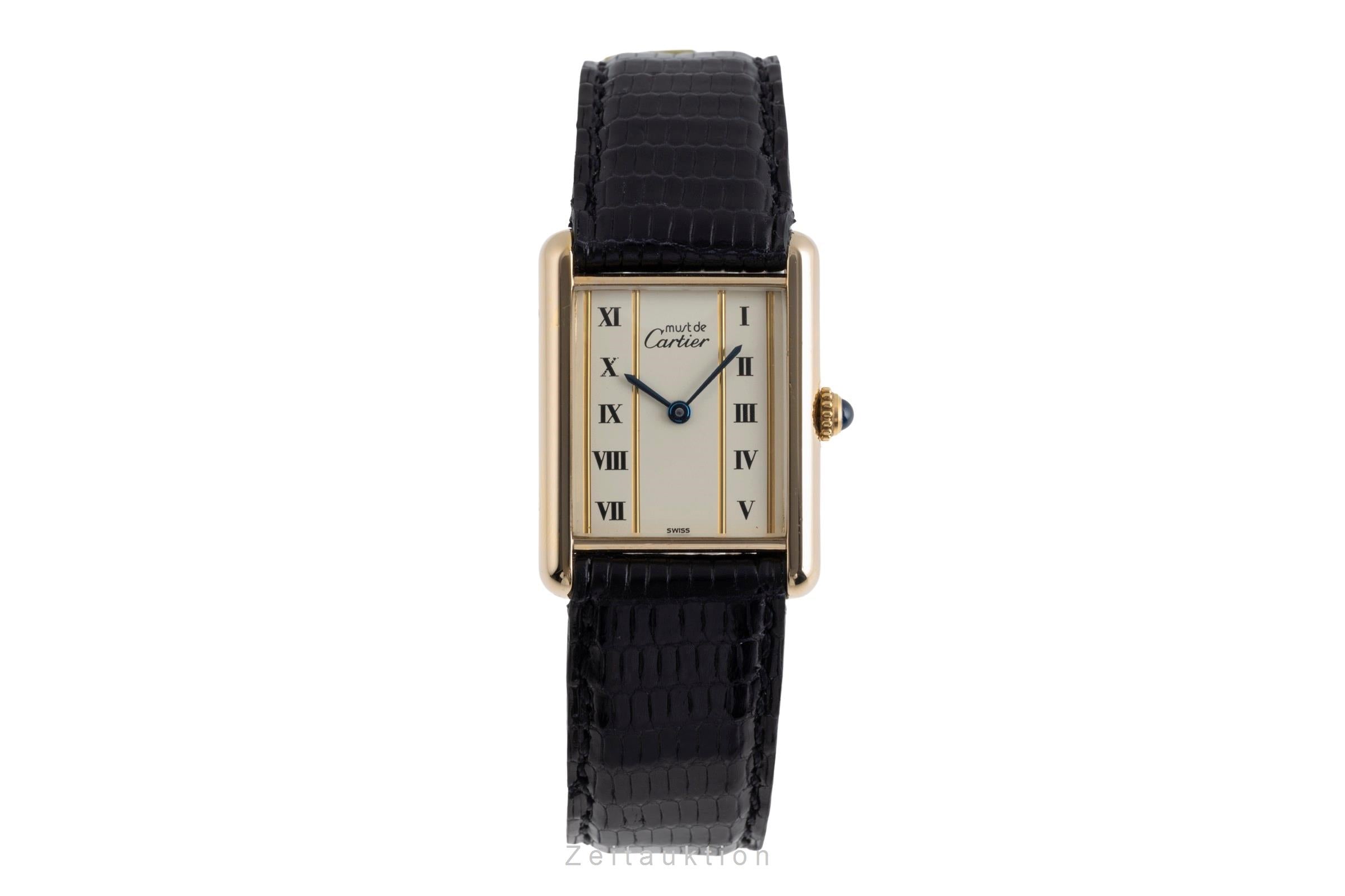 Cartier Tank silver-gilt quartz Kal. 90 Ref. 590005 | 2502116