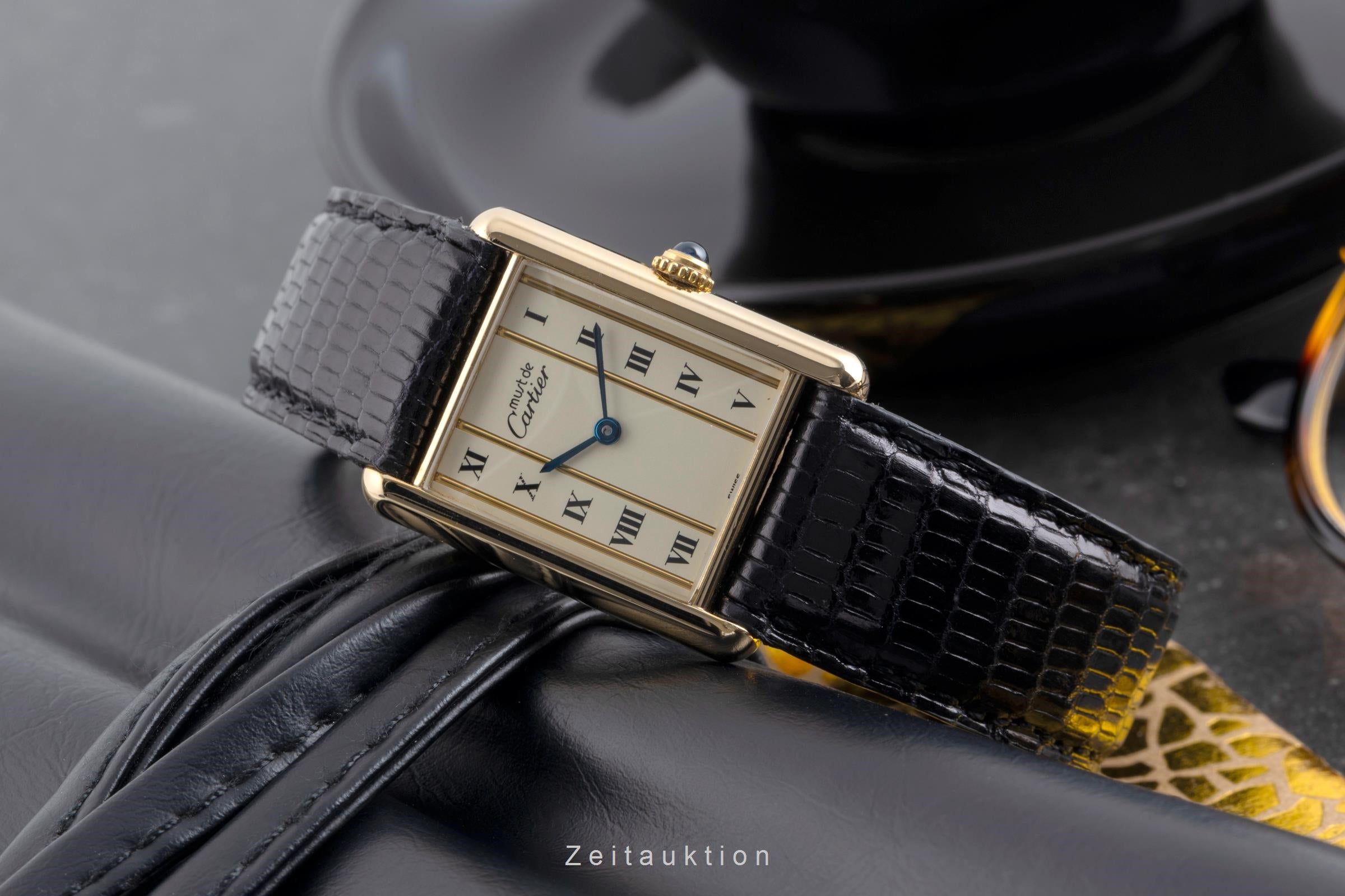 Cartier Tank silver-gilt quartz Kal. 90 Ref. 590005 | 2502116