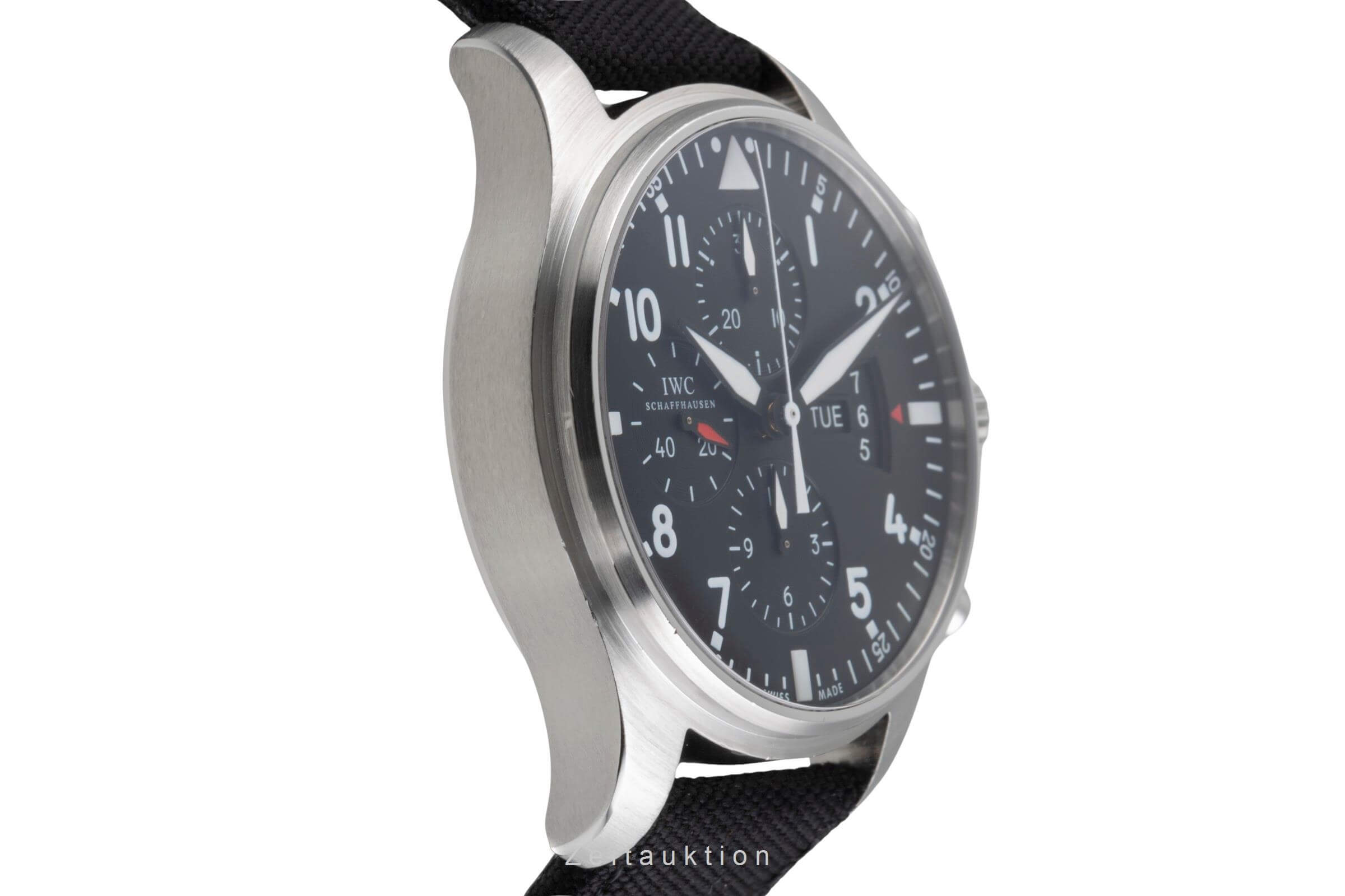 IWC Fliegerchronograph chronograph steel automatic men's watch IW377701 LP: 7300EUR  [2502120]