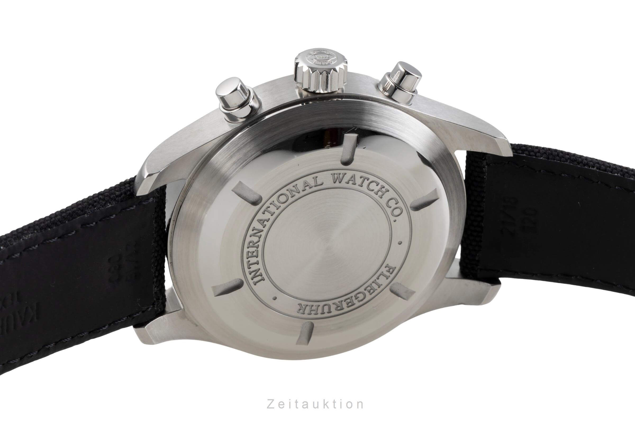 IWC Fliegerchronograph chronograph steel automatic men's watch IW377701 LP: 7300EUR  [2502120]