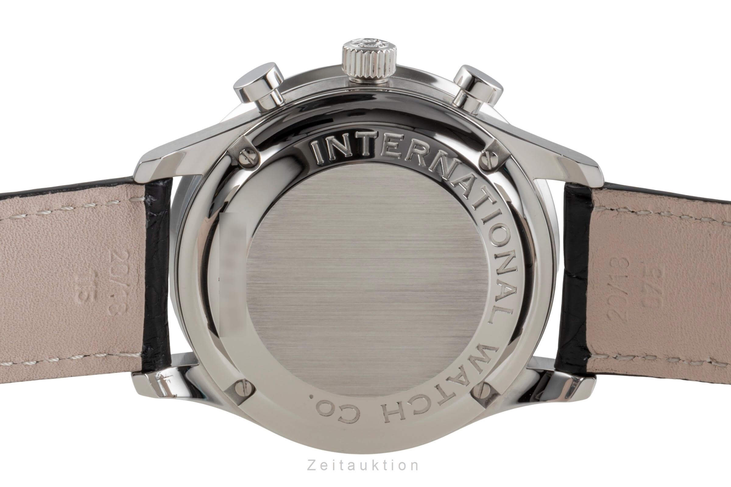 IWC Portugieser cronografo acciaio automatismo orologio da uomo IW371401 LP: 9100EUR  [2502122]