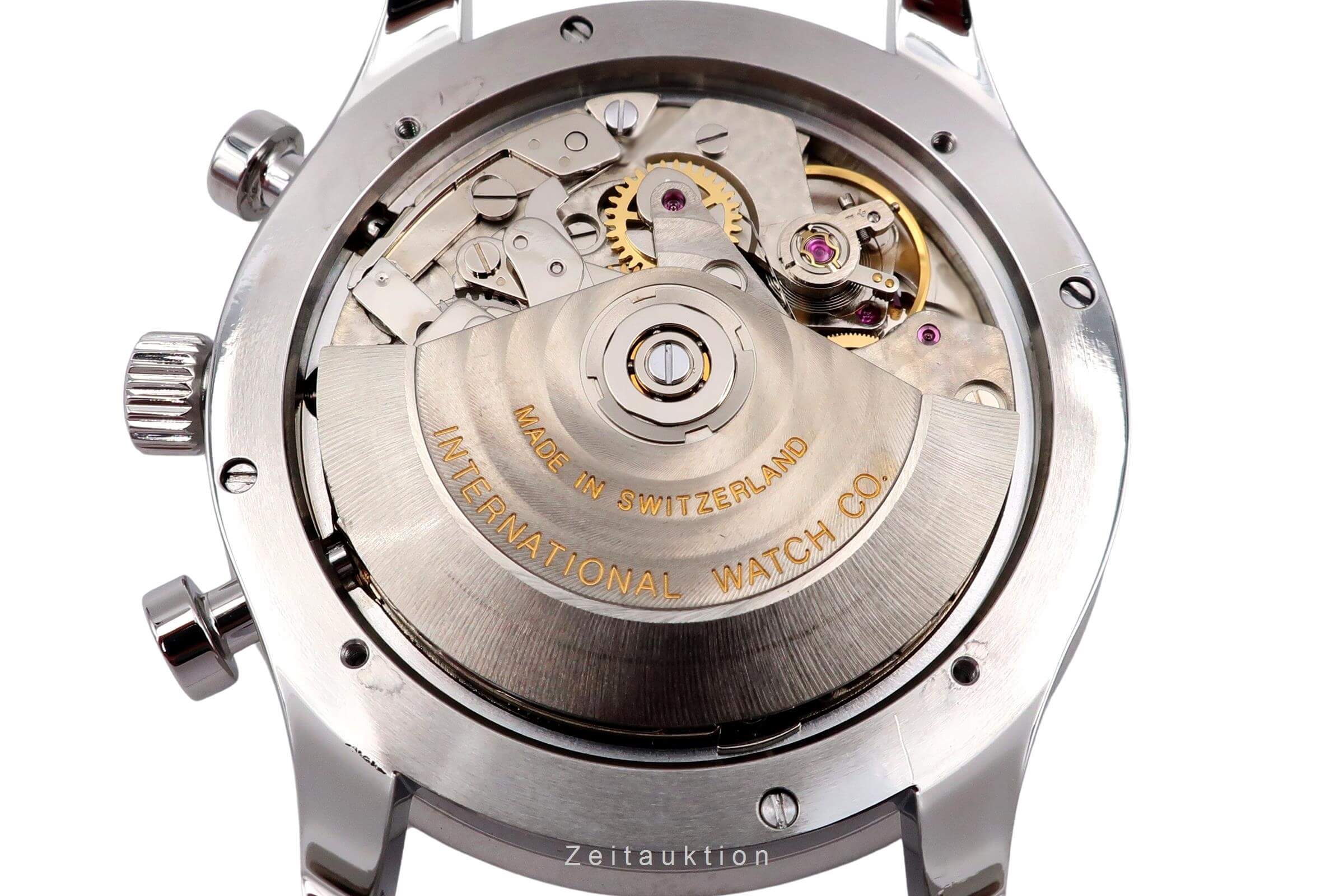 IWC Portugieser cronografo acciaio automatismo orologio da uomo IW371401 LP: 9100EUR  [2502122]