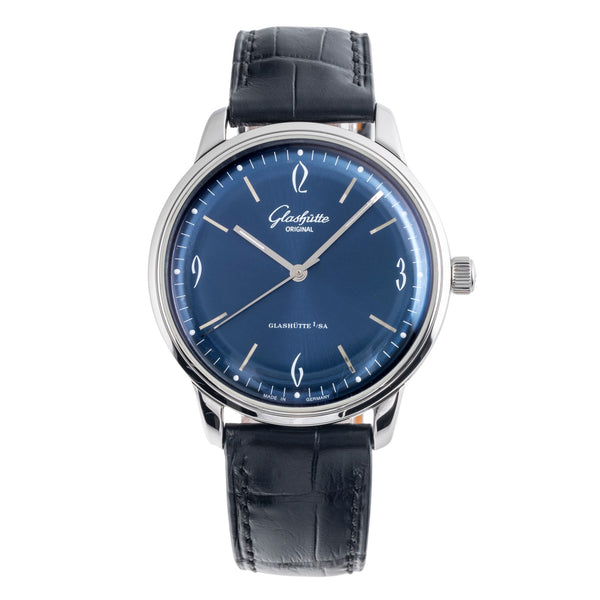 Glashütte acciaio automatismo orologio da uomo 1-39-52-06-02-04 LP: 7100EUR  [2502123]