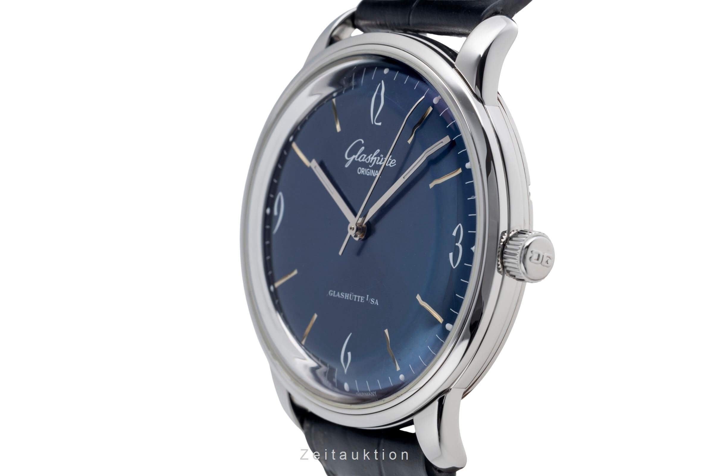 Glashütte acciaio automatismo orologio da uomo 1-39-52-06-02-04 LP: 7100EUR  [2502123]