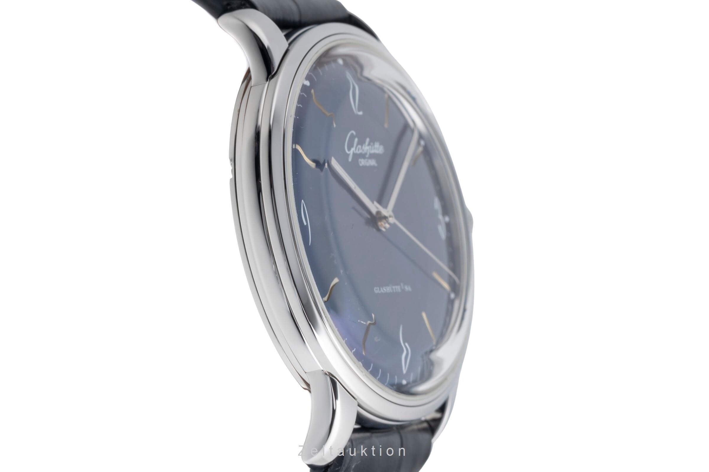 Glashütte acciaio automatismo orologio da uomo 1-39-52-06-02-04 LP: 7100EUR  [2502123]