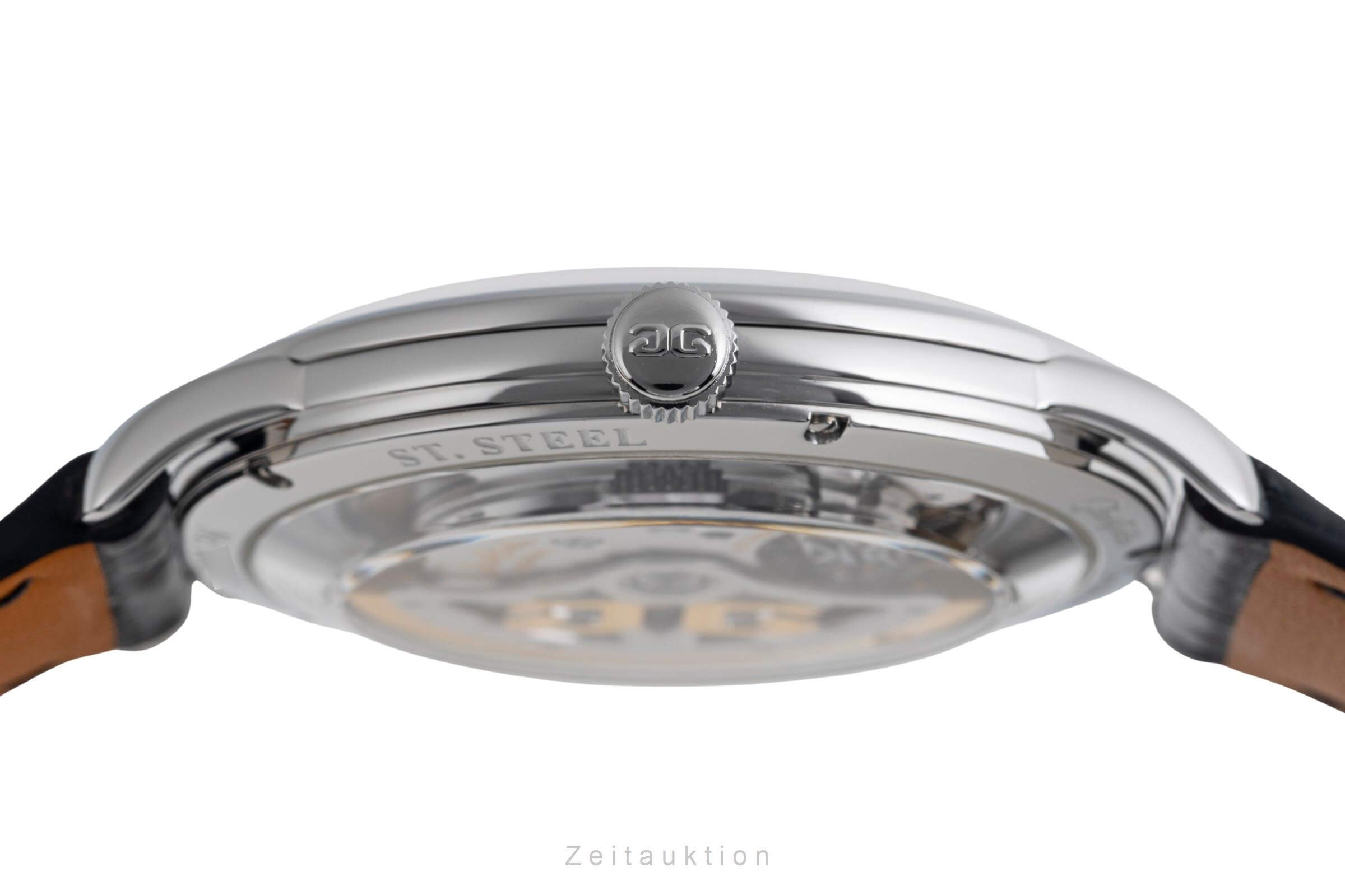 Glashütte acciaio automatismo orologio da uomo 1-39-52-06-02-04 LP: 7100EUR  [2502123]