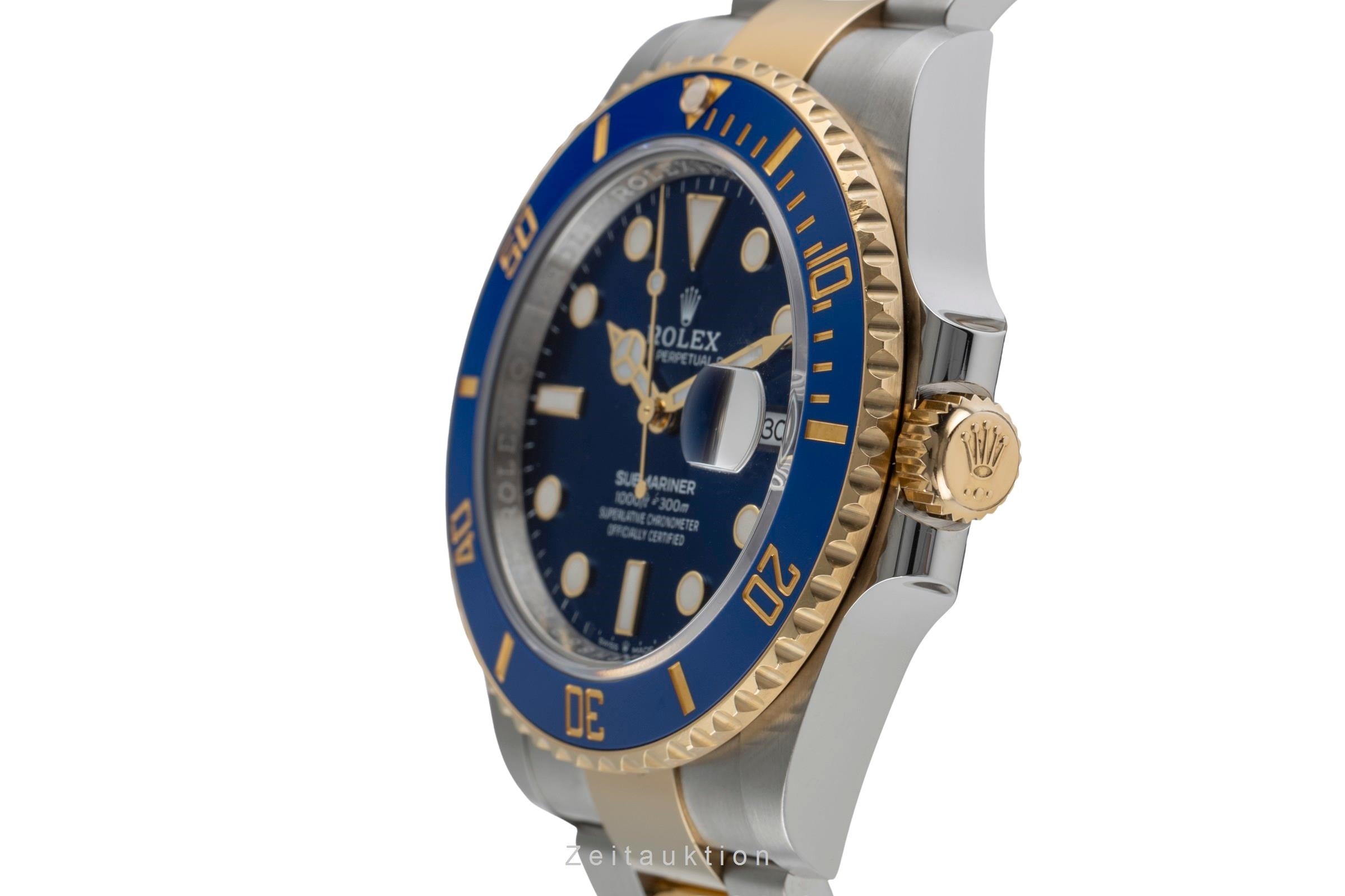 Rolex Submariner acier / or  automatique montre pour hommes 126613LB  [2502126]