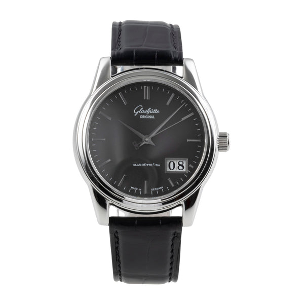 Glashütte Senator steel automatic men's watch 39.42.14.24.04  [2502128]