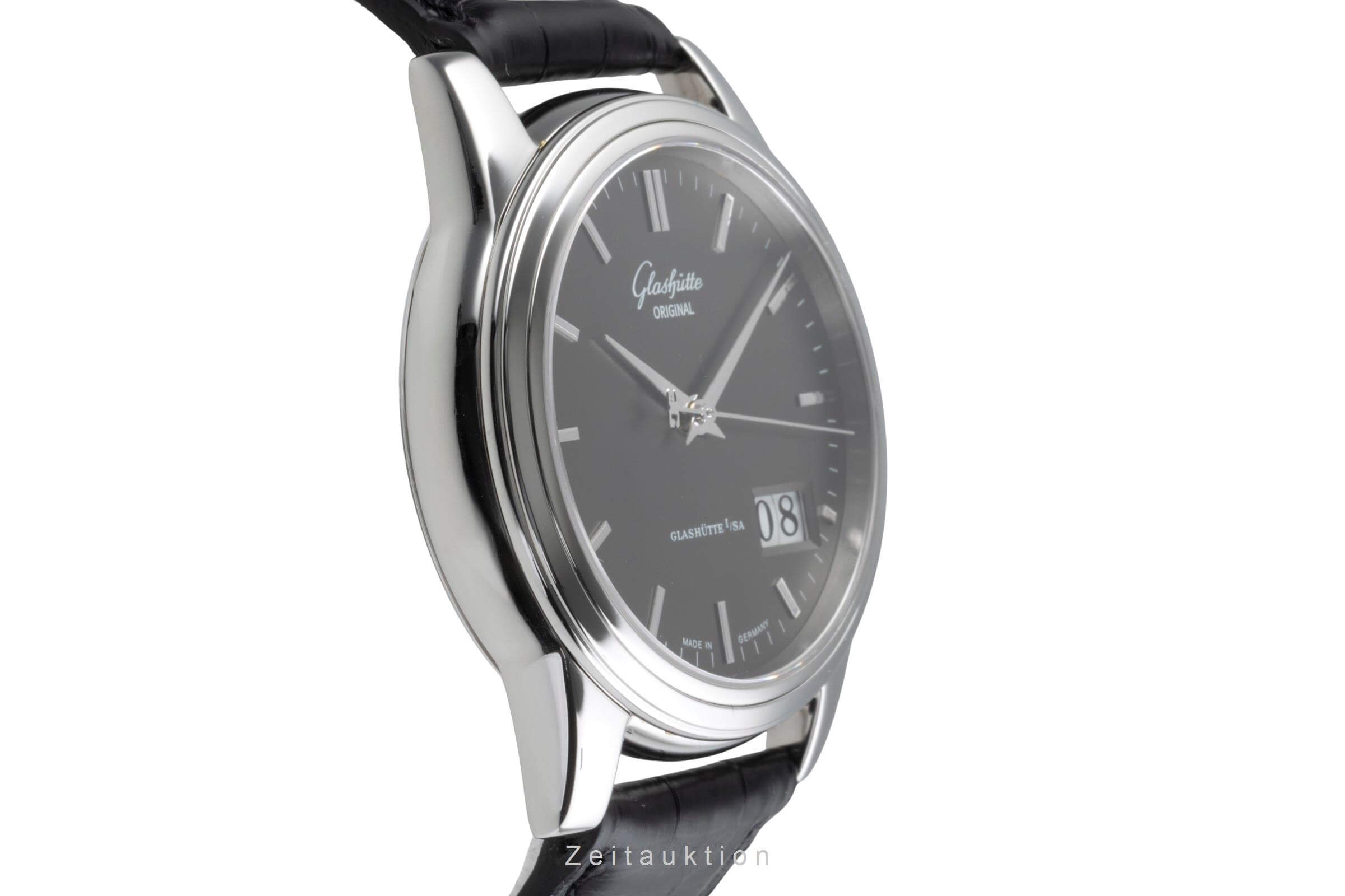 Glashütte Senator steel automatic men's watch 39.42.14.24.04  [2502128]