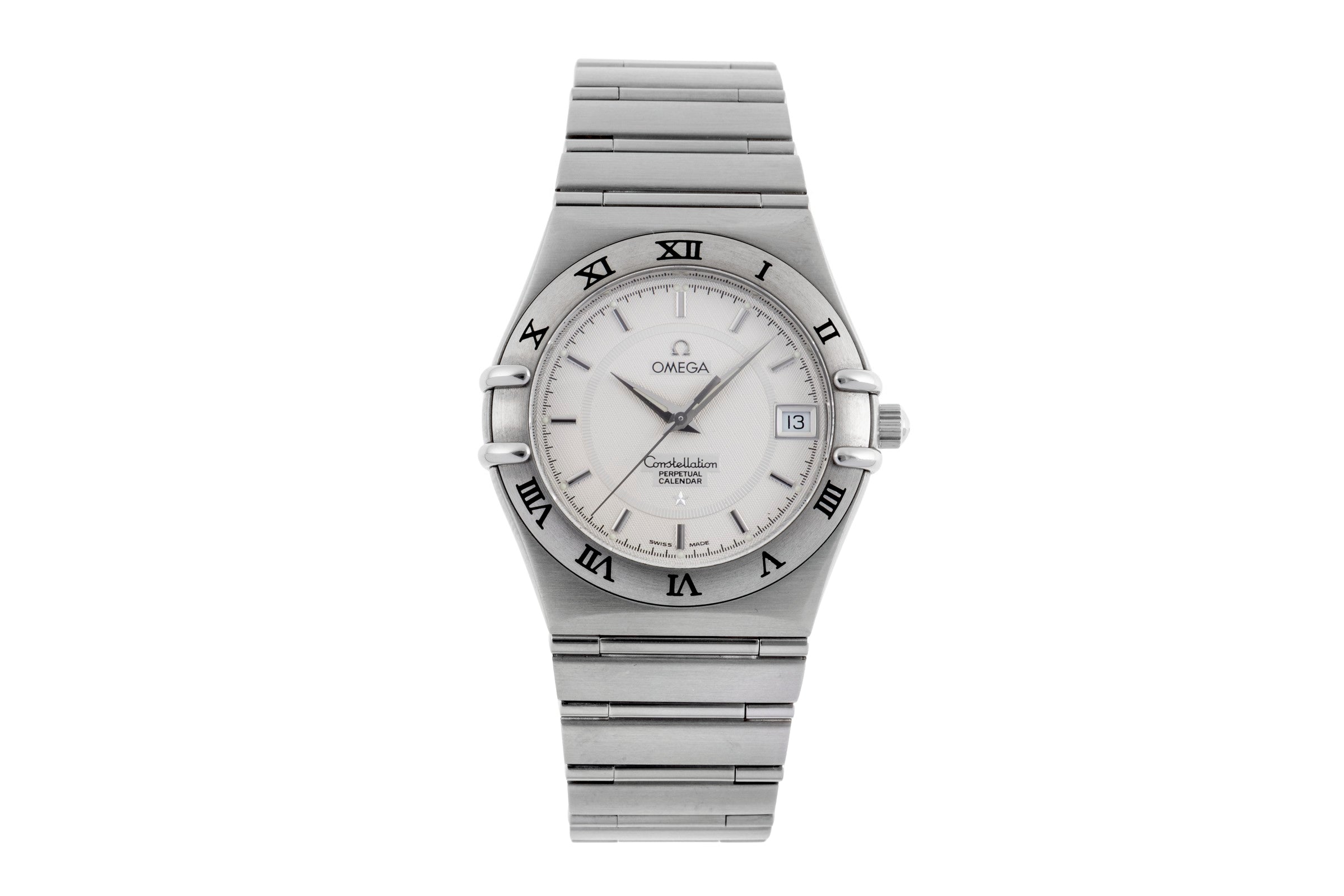 Omega Constellation steel quartz men's watch 1552.30.00  [2502129]