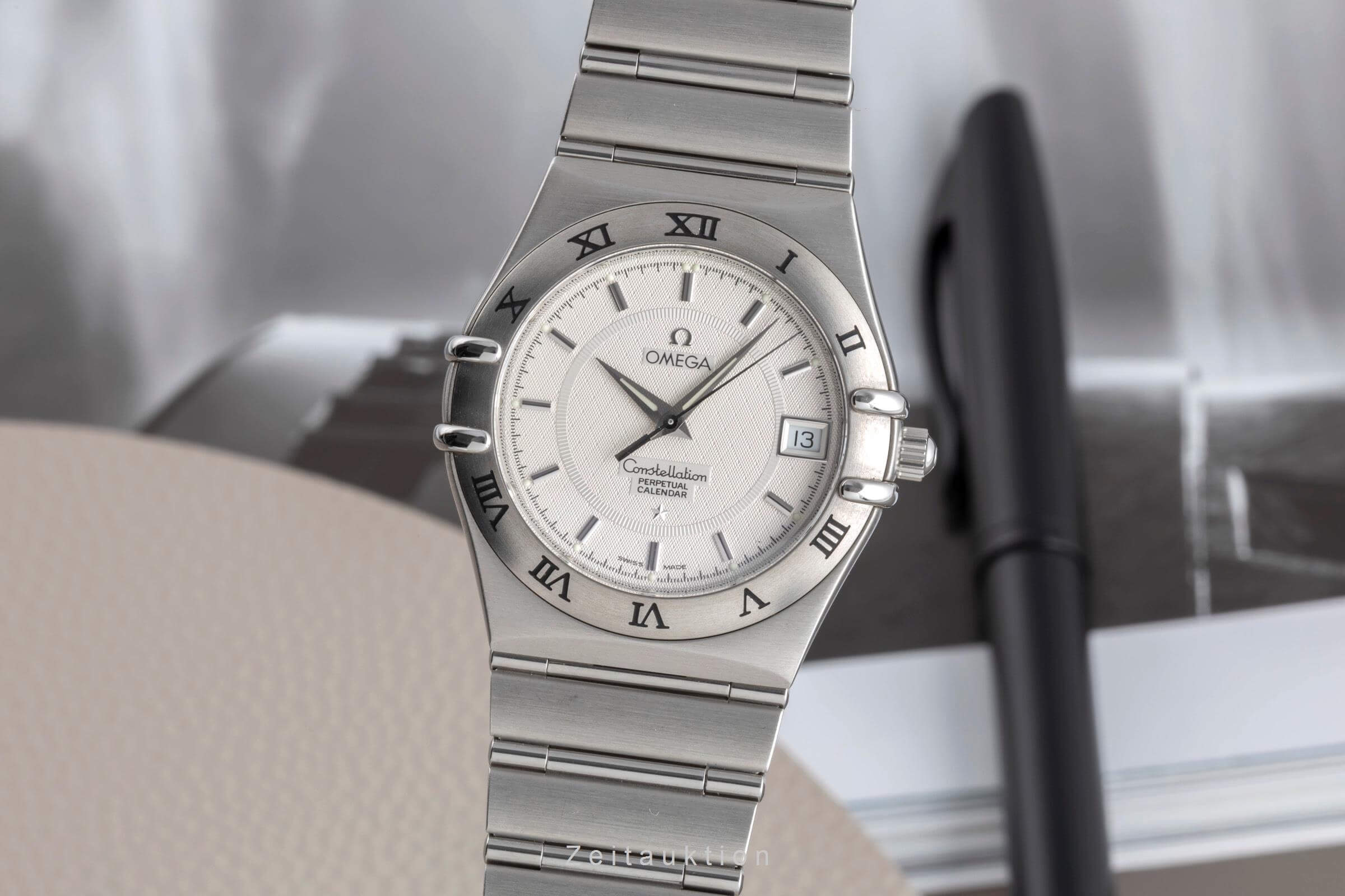 Omega Constellation acciaio quarzo orologio da uomo 1552.30.00  [2502129]