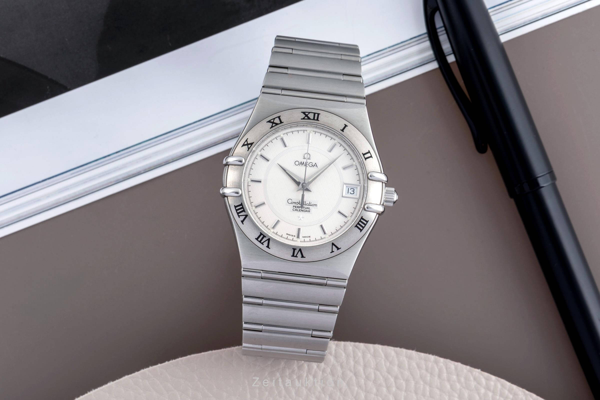 Omega Constellation acciaio quarzo orologio da uomo 1552.30.00  [2502129]