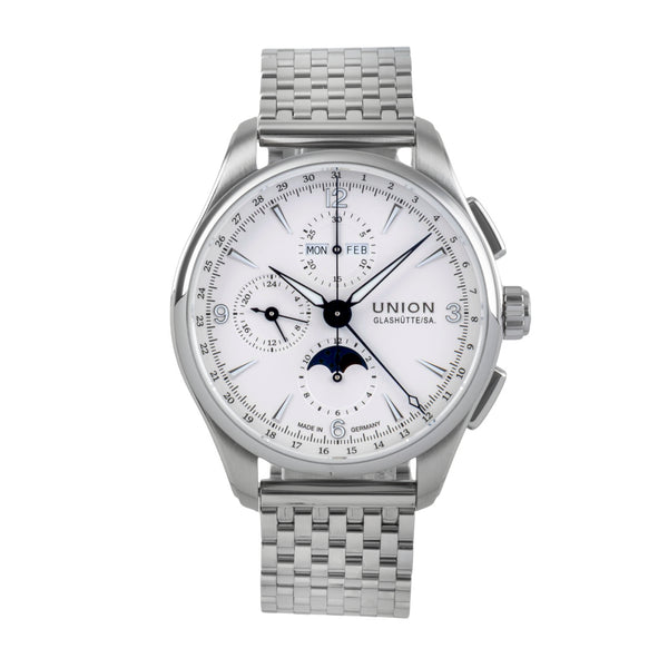 Union Glashütte Belisar chronograph steel automatic men's watch D009.425.16.017.00  [2502130]