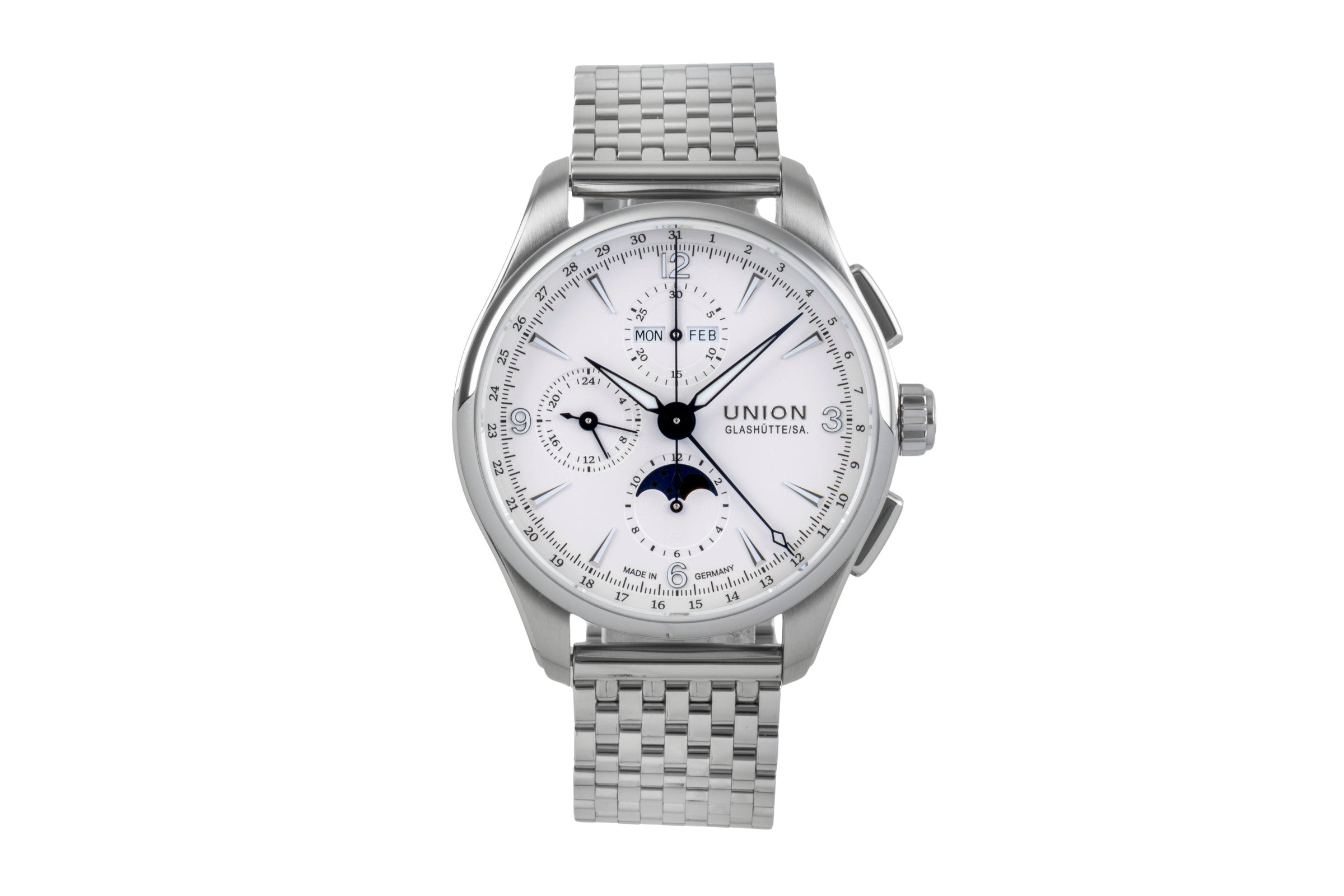 Union Glashütte Belisar chronograph steel automatic men's watch D009.425.16.017.00  [2502130]