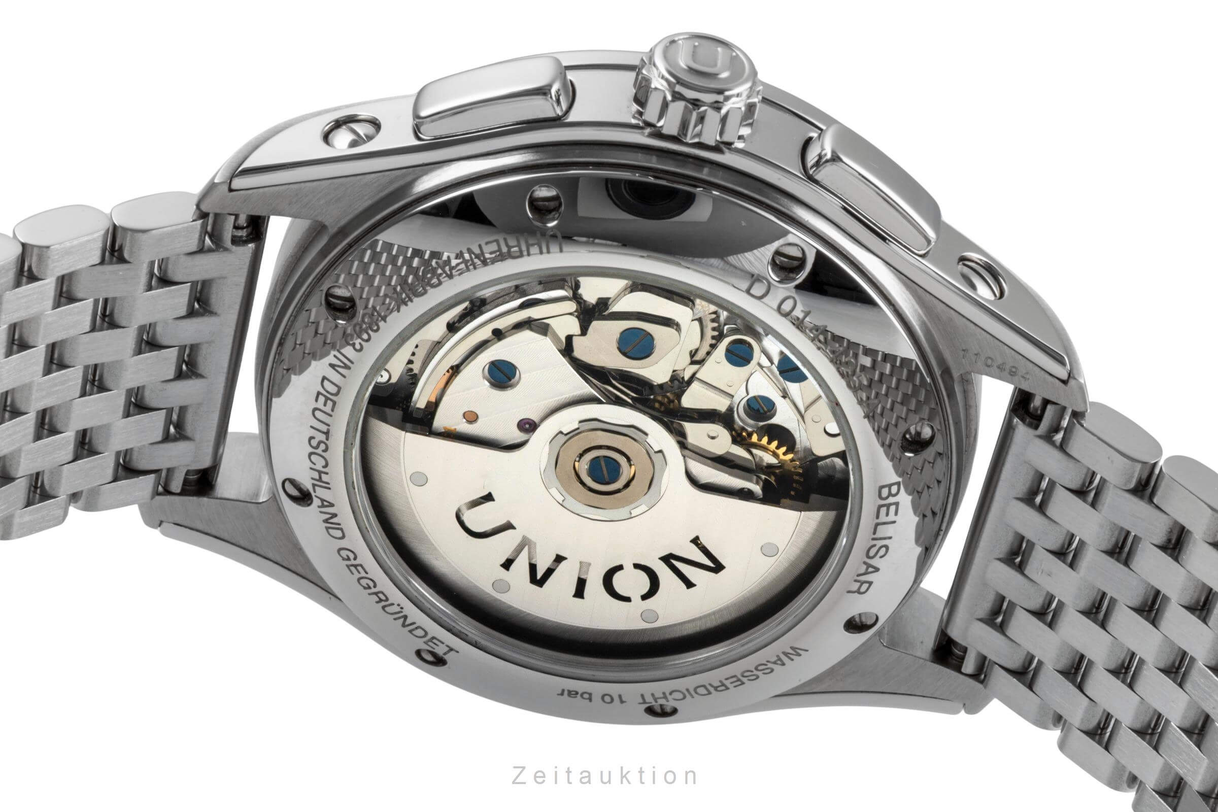 Union Glashütte Belisar chronograph steel automatic men's watch D009.425.16.017.00  [2502130]