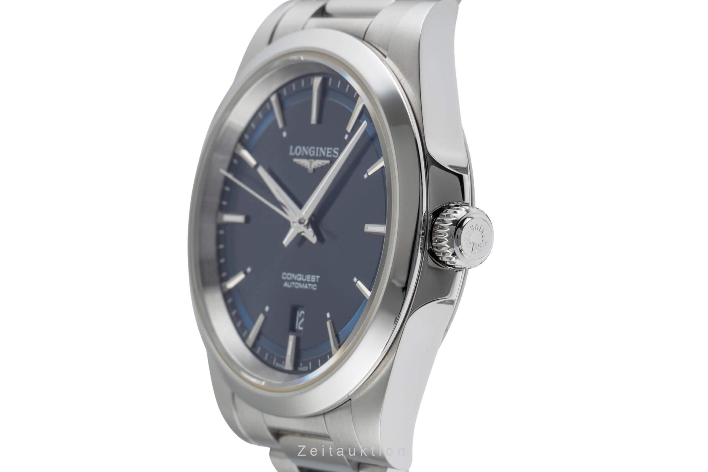 Longines Conquest steel automatic men's watch L3.830.4.92.6 LP: 2250EUR  [2502131]