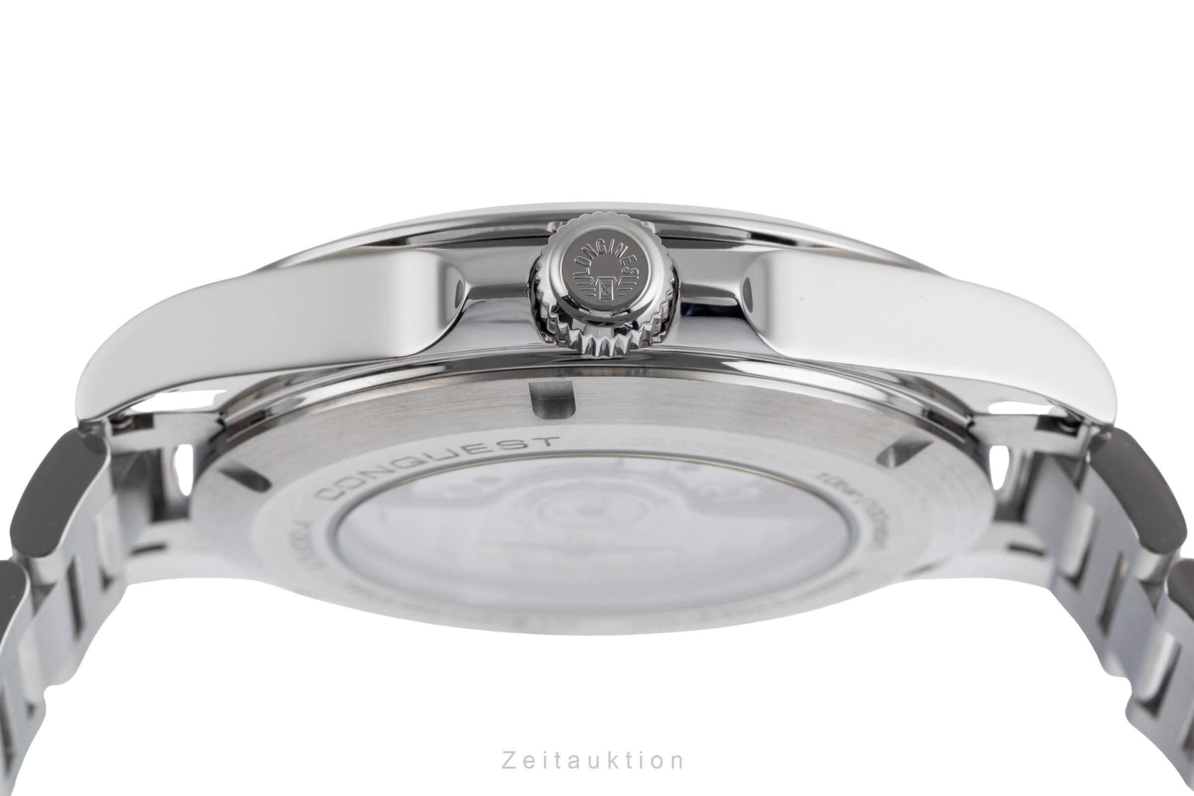 Longines Conquest steel automatic men's watch L3.830.4.92.6 LP: 2250EUR  [2502131]