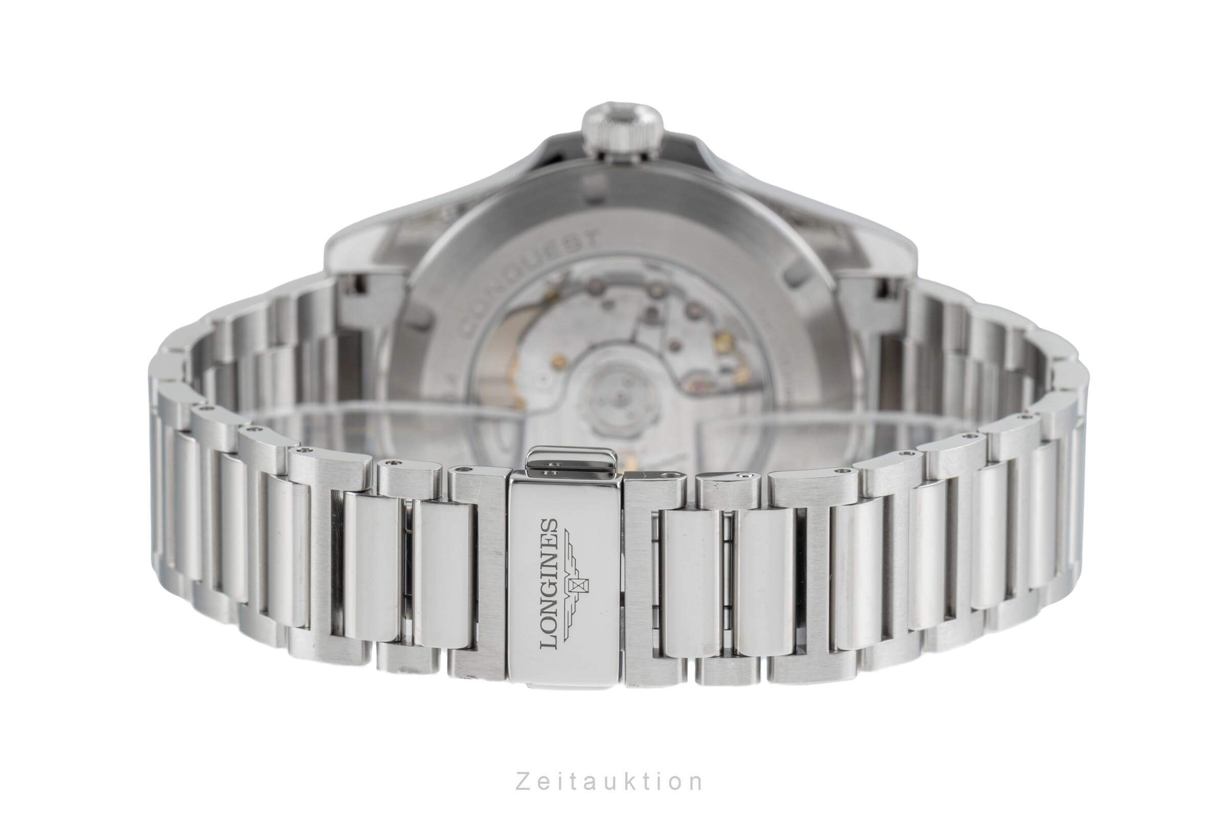 Longines Conquest steel automatic men's watch L3.830.4.92.6 LP: 2250EUR  [2502131]