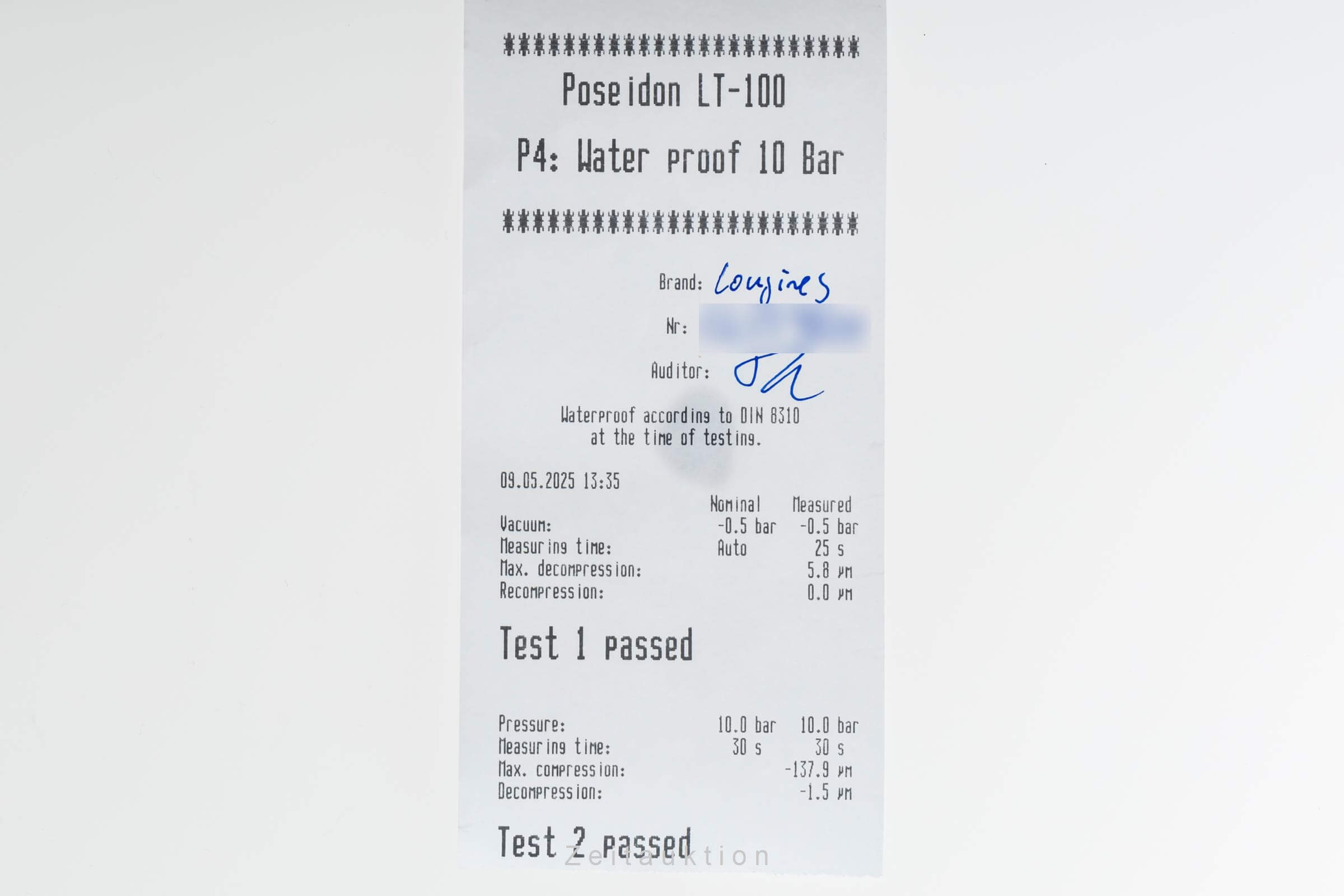 Longines Conquest steel automatic men's watch L3.830.4.92.6 LP: 2250EUR  [2502131]