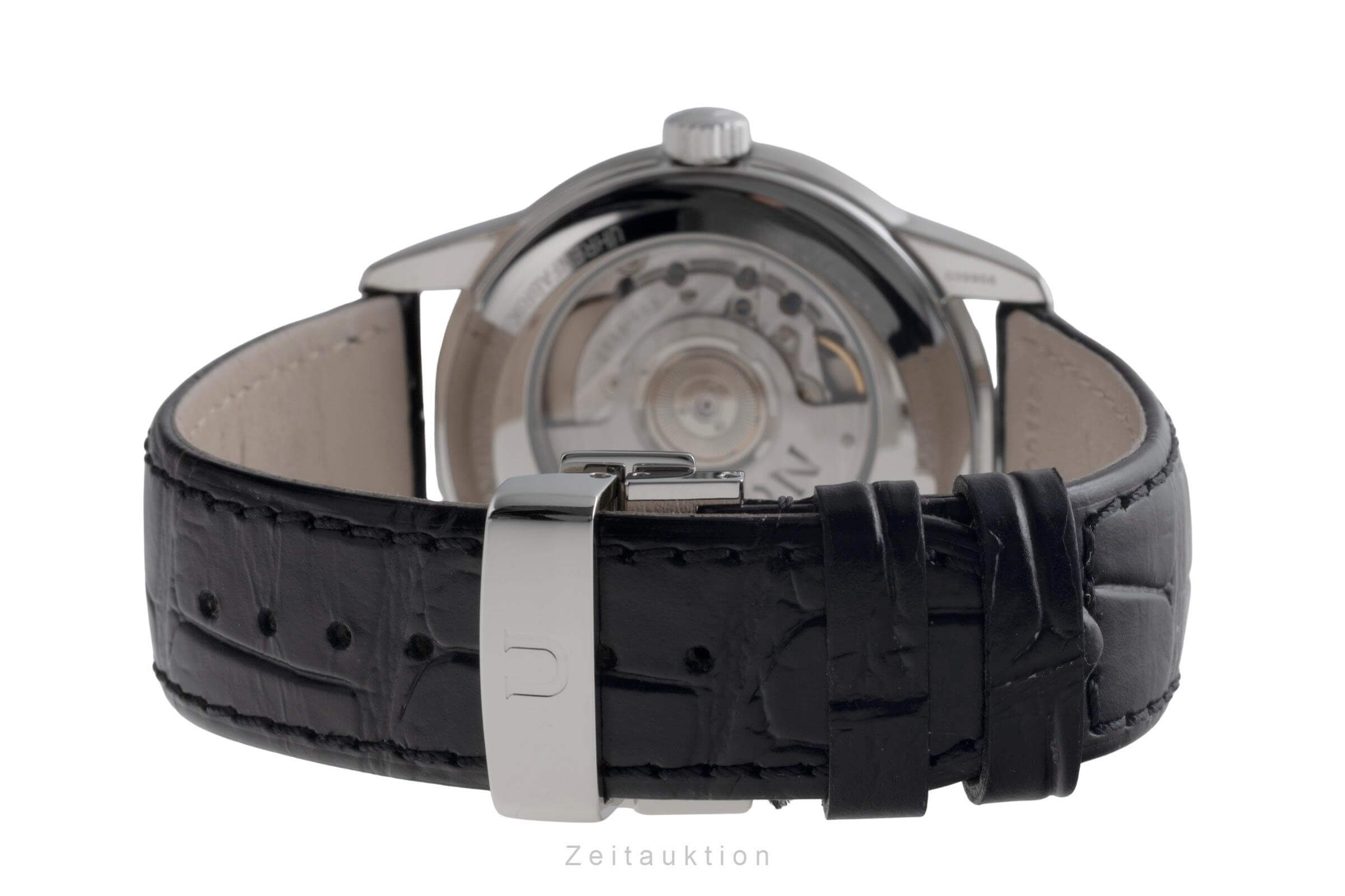 Union Glashütte 1893 Stahl Automatik Herrenuhr Ref. D007.444.16.083.00	B&P 2024 [2502132]