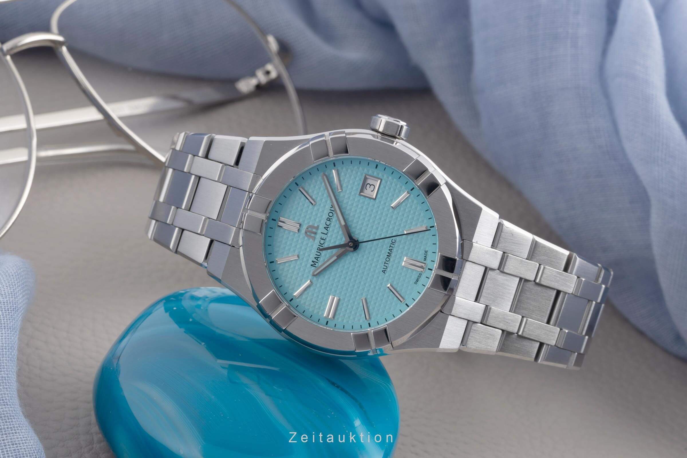 Maurice Lacroix Aikon steel automatic ML115 AI6007-SS00F