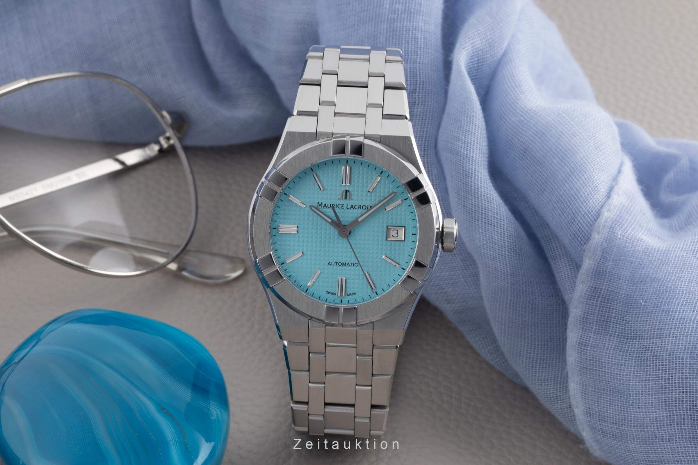 Maurice Lacroix Aikon steel automatic men's watch AI6007-SS00F-431-C	 LP: 2700EUR  [2502133]