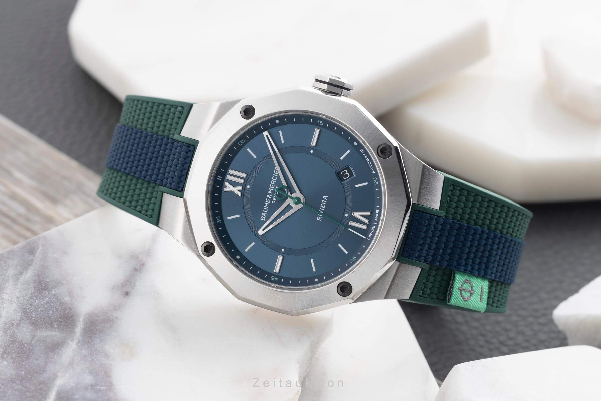 Baume & Mercier Riviera acciaio automatismo orologio da uomo M0A10688, 65922 LP: 3100EUR  [2502134]