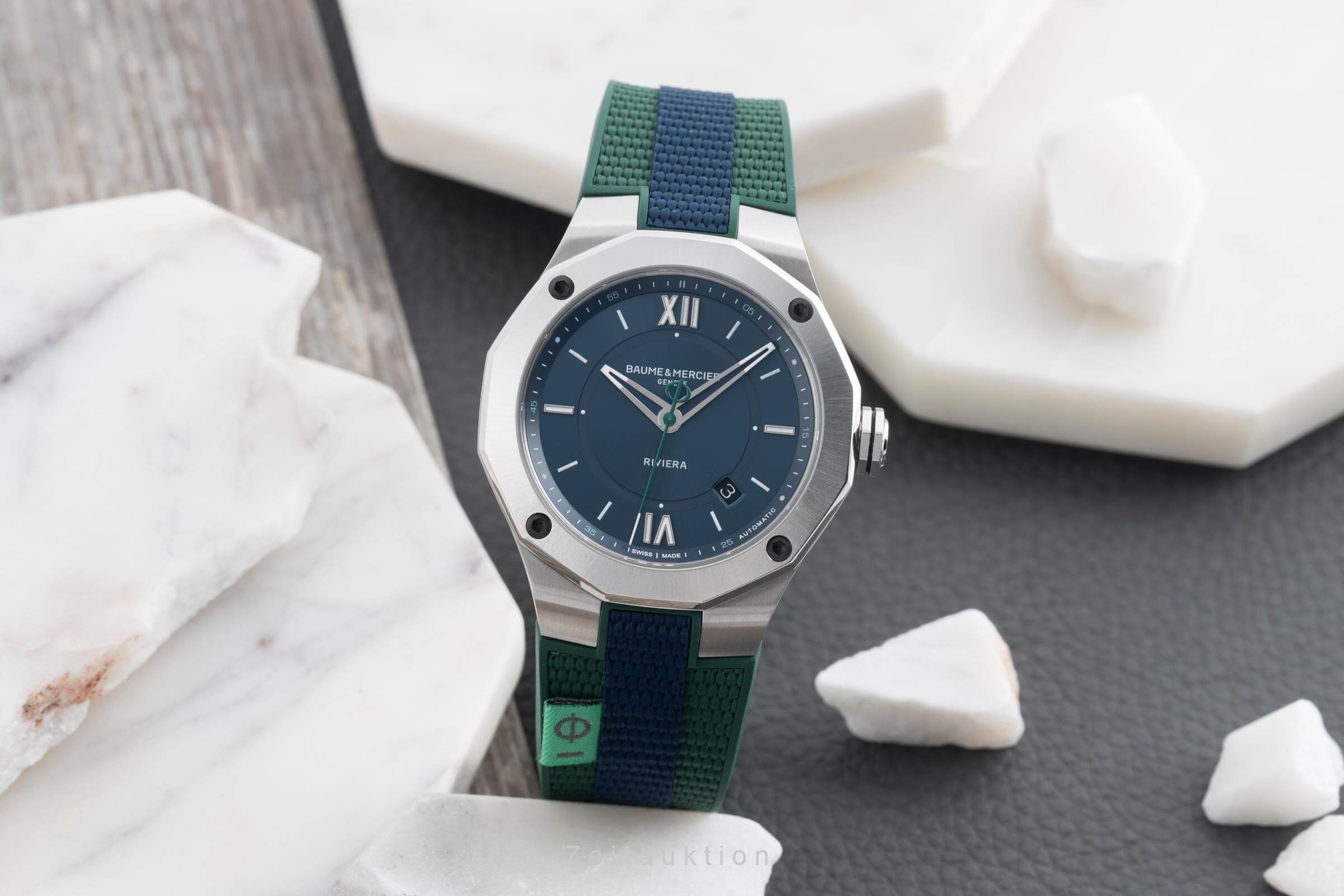 Baume & Mercier Riviera acciaio automatismo orologio da uomo M0A10688, 65922 LP: 3100EUR  [2502134]