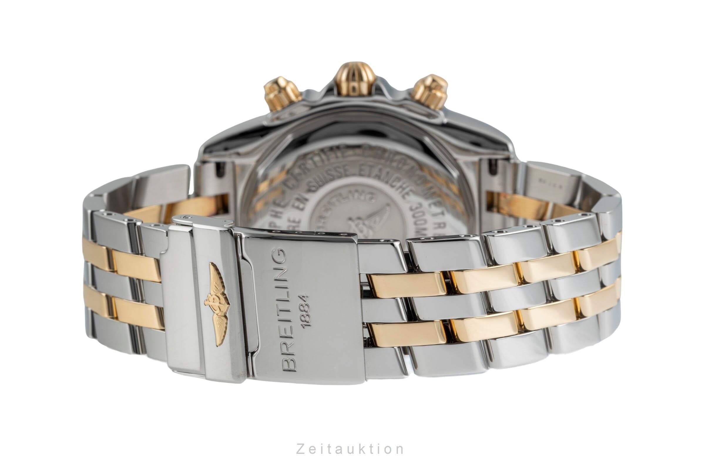 Breitling Chronomat chronographe acier / or  automatique montre pour hommes B13356  [2502136]