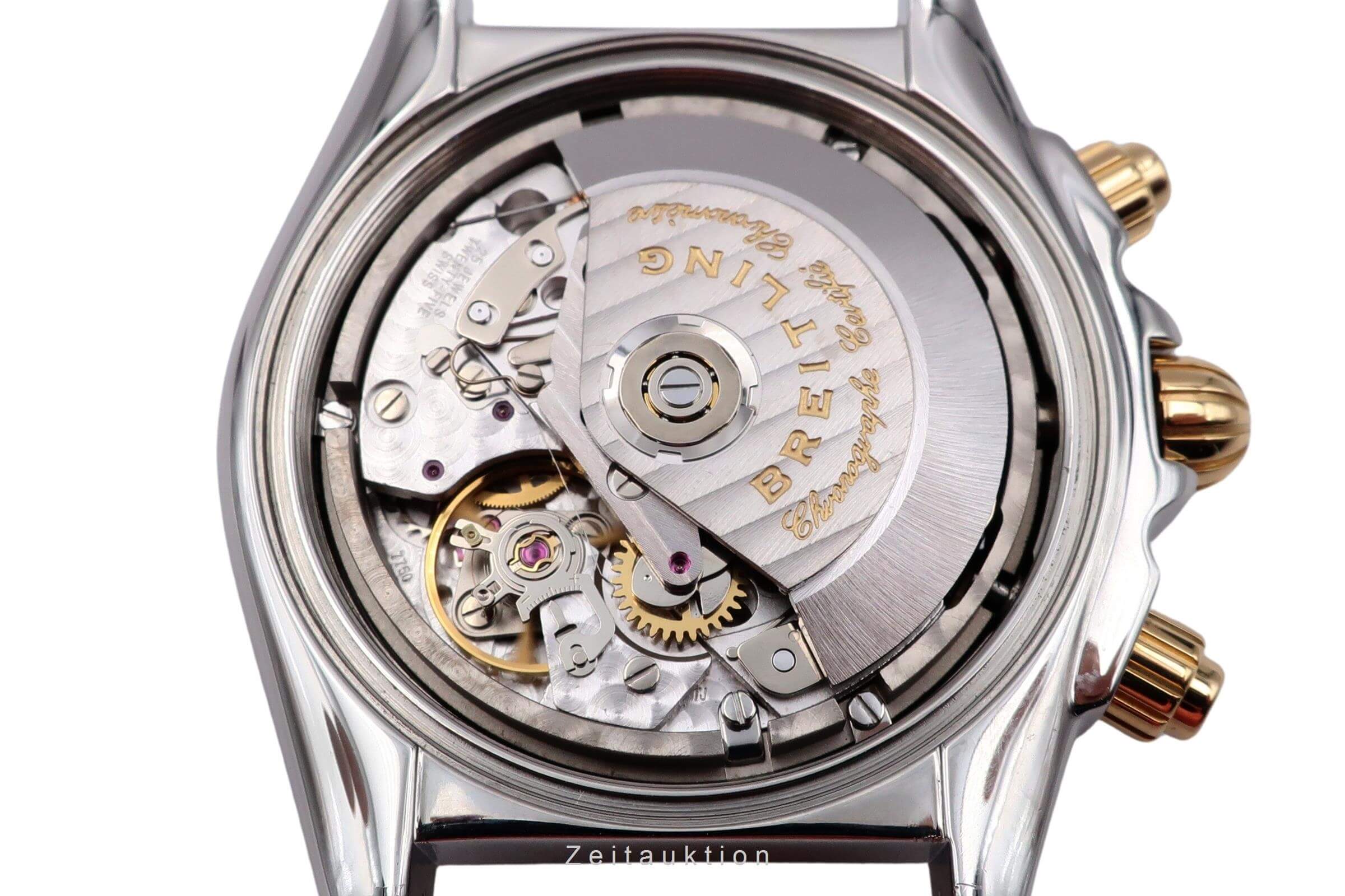 Breitling Chronomat chronographe acier / or  automatique montre pour hommes B13356  [2502136]