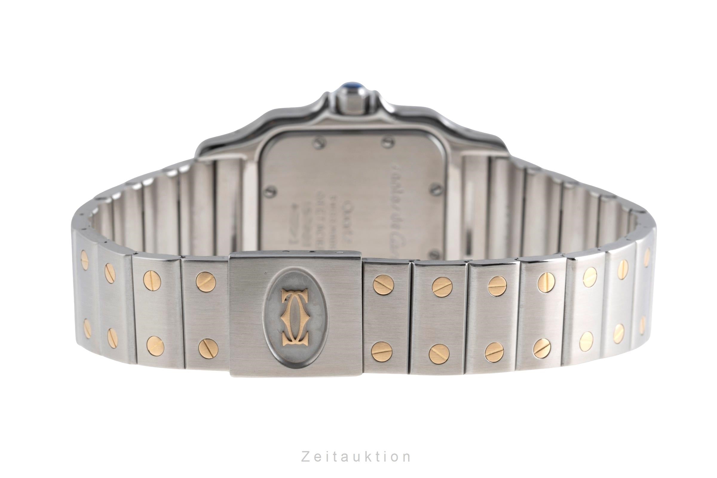 Cartier Santos acier / or  quartz unisexe W20011C4  [2502137]
