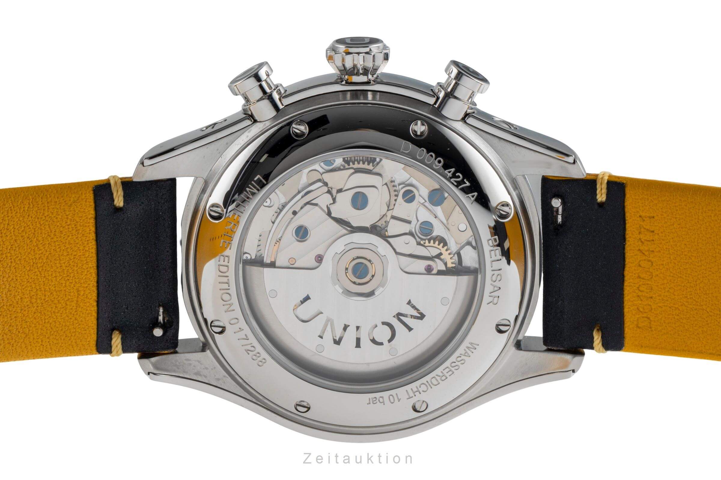 Union Glashütte Belisar Chronograph Stahl Herrenuhr D009.427.16.032.09 Limited  [2502138]