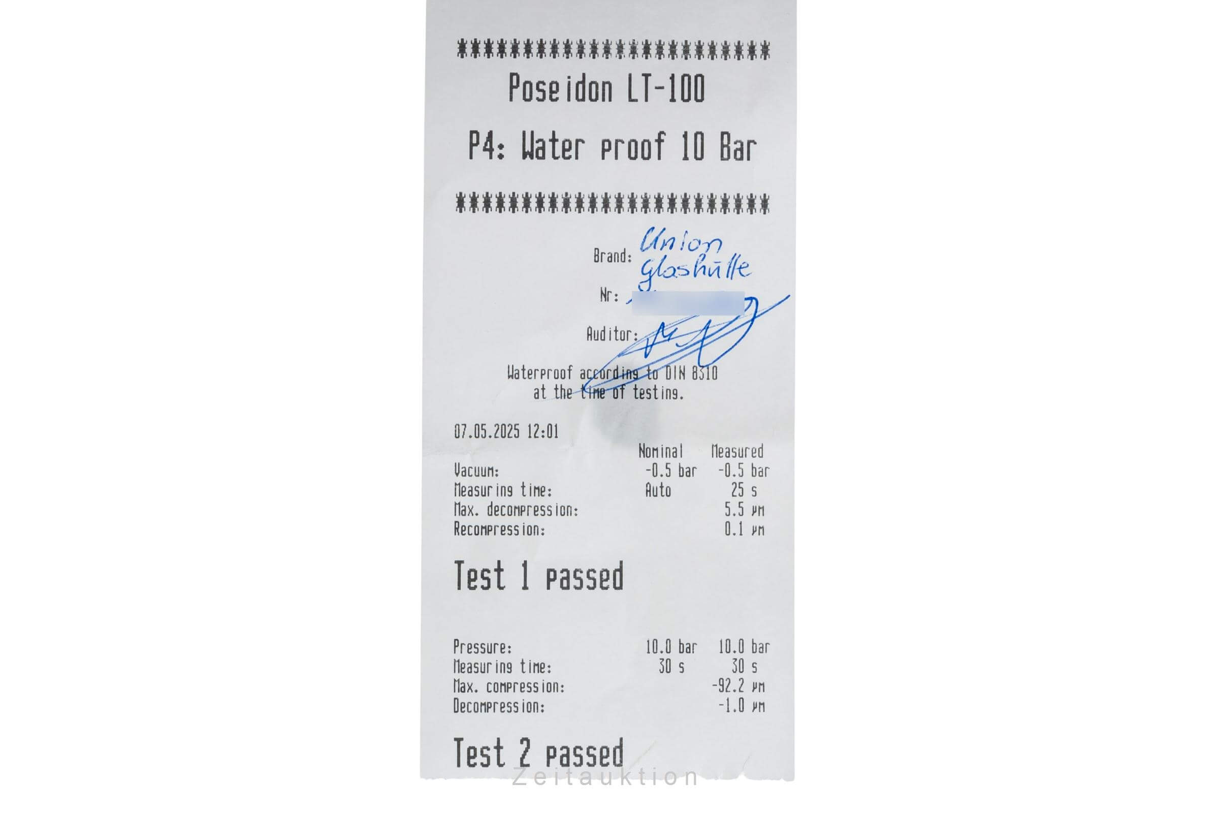 Union Glashütte Belisar Chronograph Stahl Herrenuhr D009.427.16.032.09 Limited  [2502138]