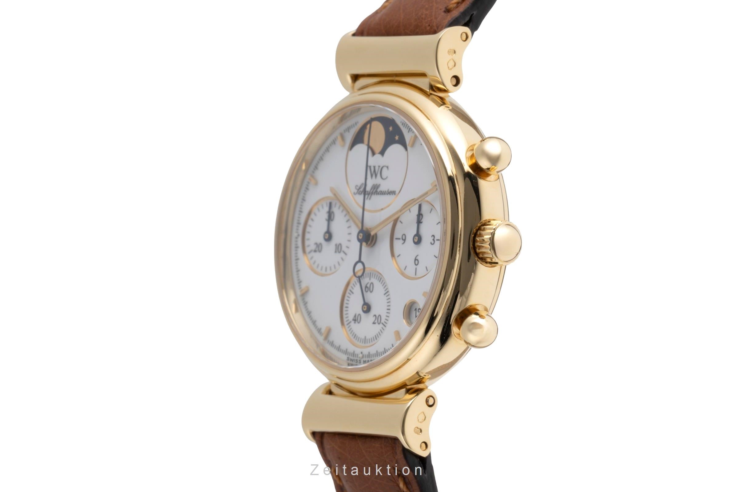 IWC Da Vinci chronograph 18 ct gold quartz women's watch IW373601  [2502139]